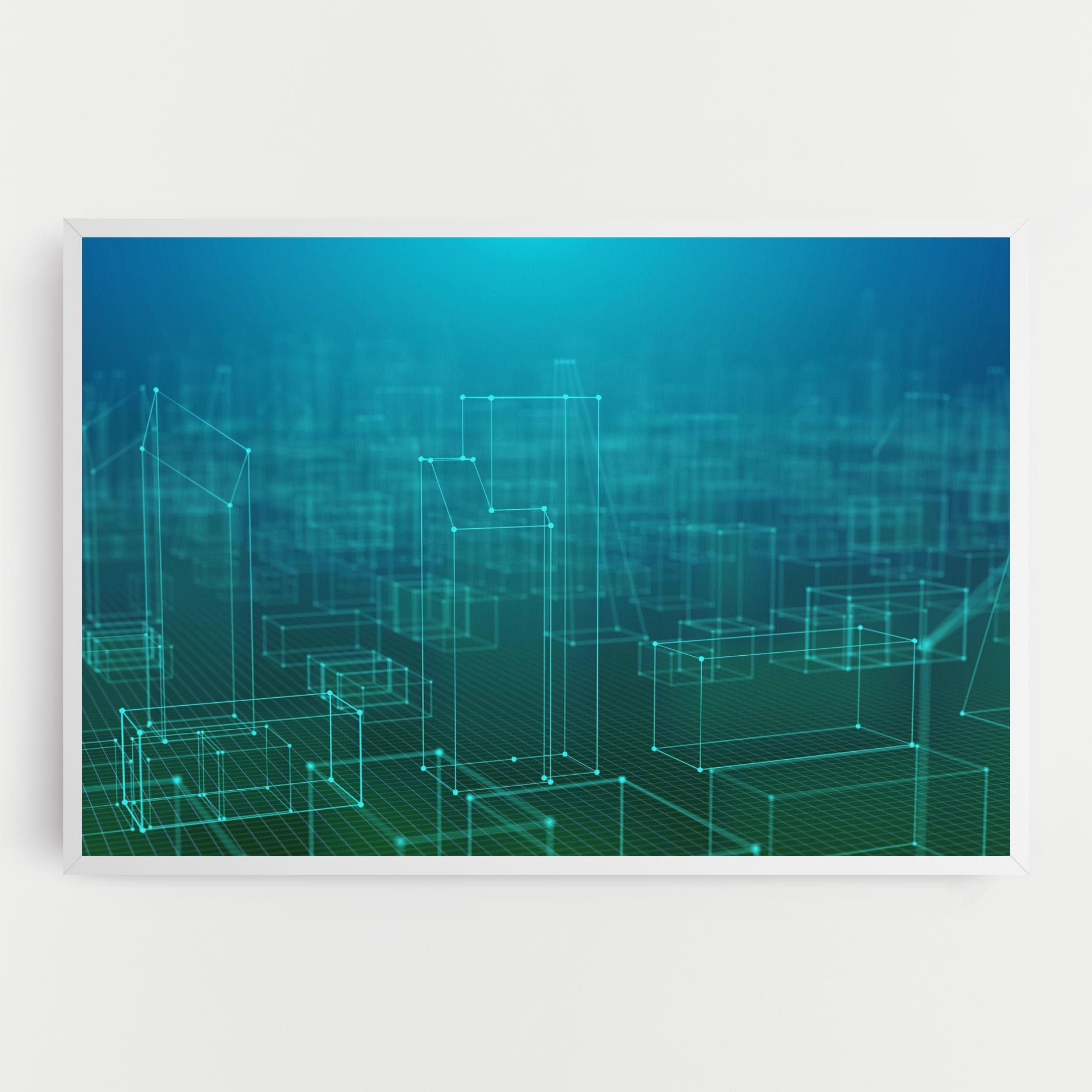 Square Lines Connecting mockup 0