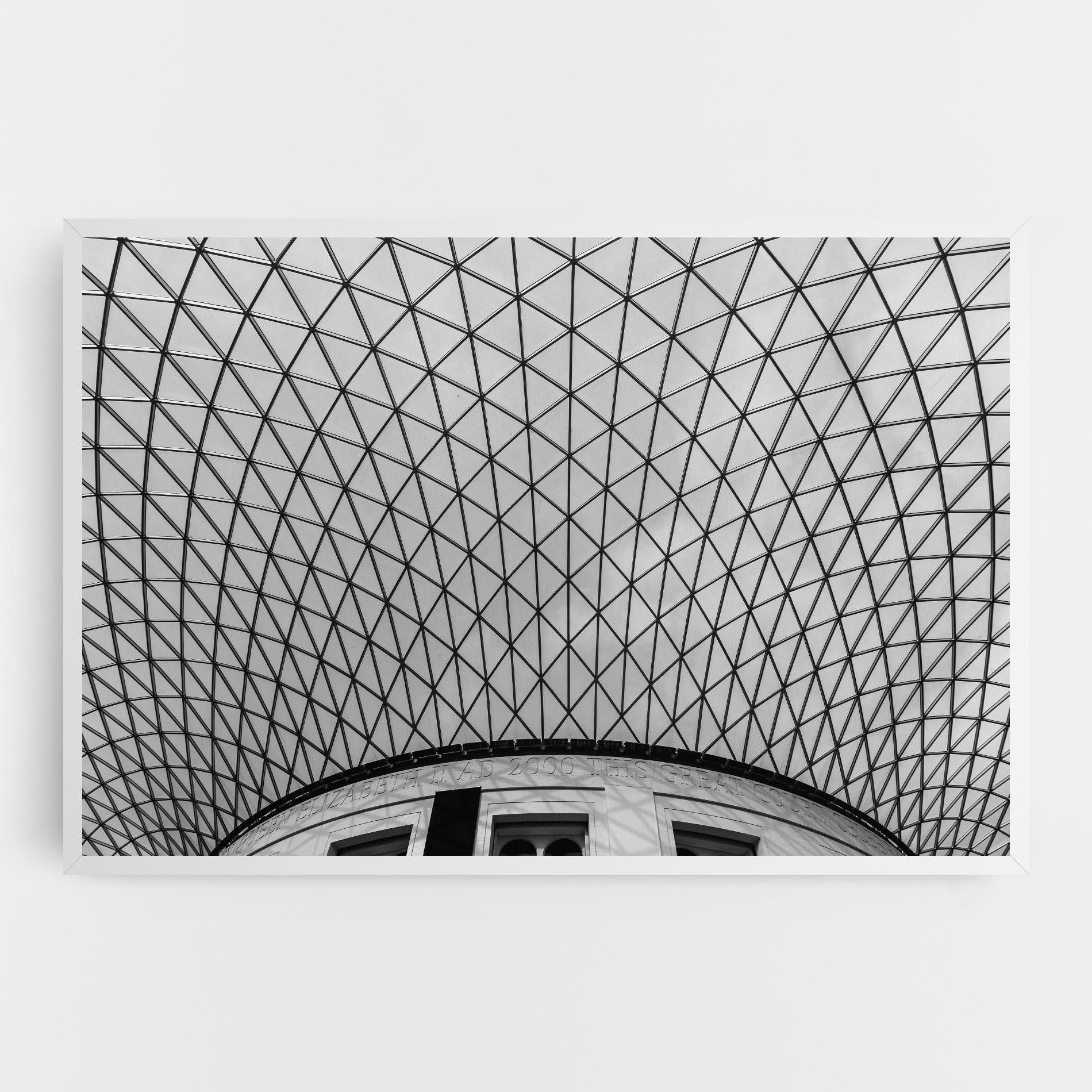 Tablou Canvas Triangle Ceiling mockup 0