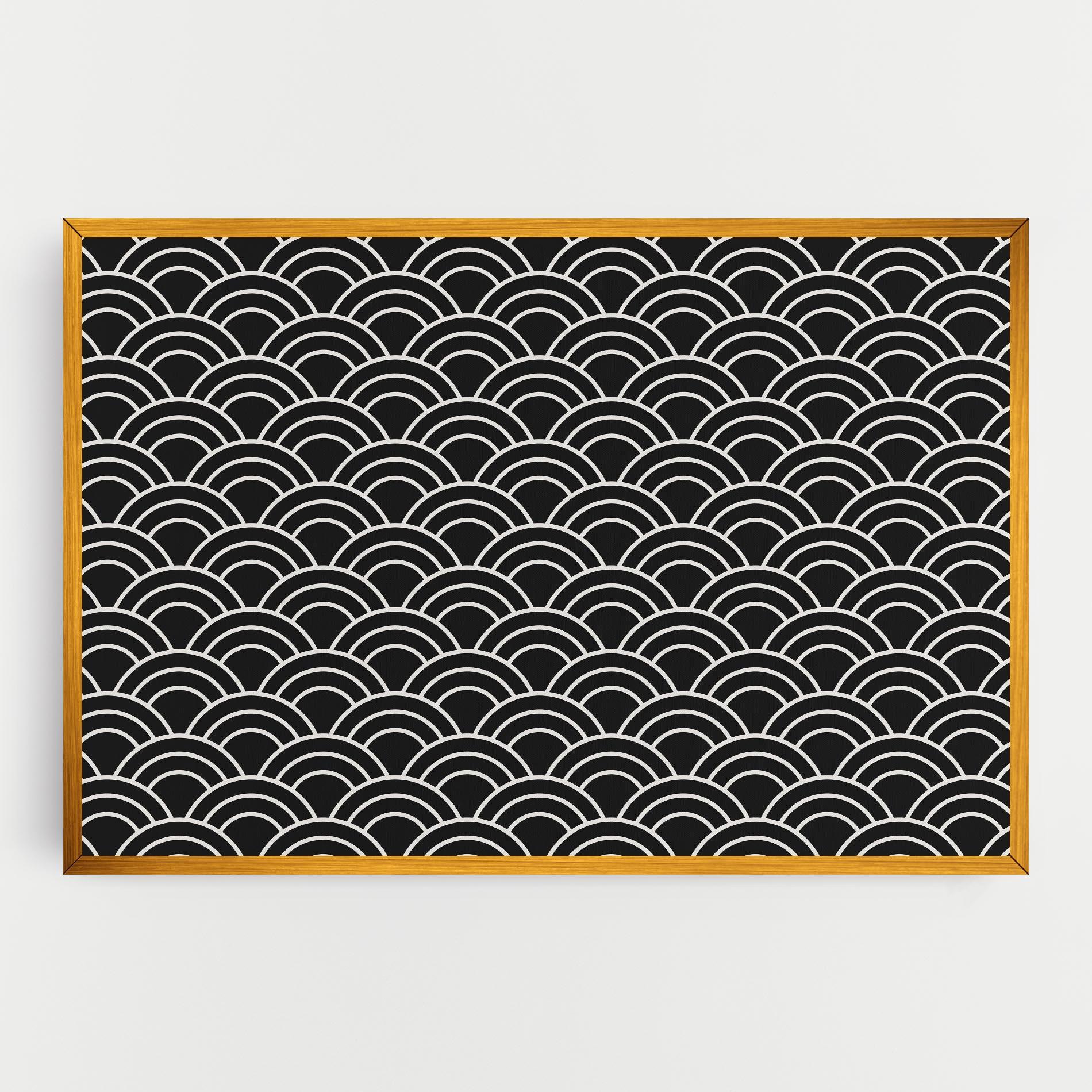 Tablou Canvas Semi Circle mockup 0