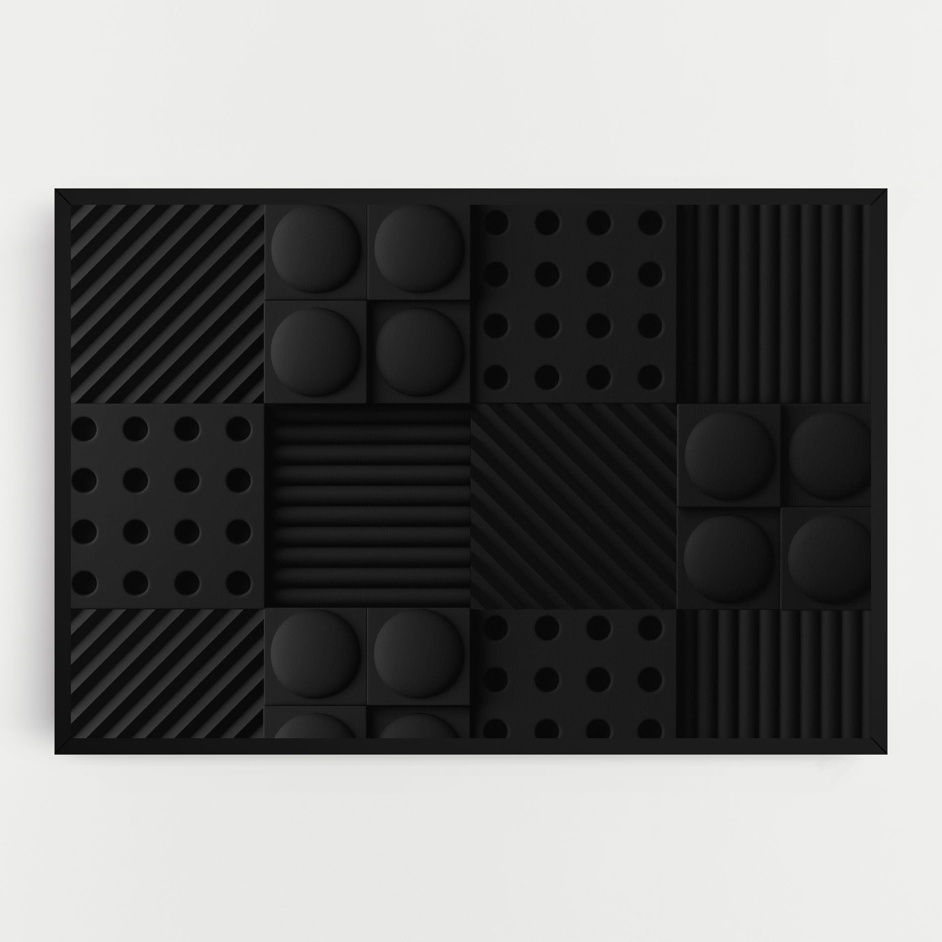 Black Square Circle mockup 0