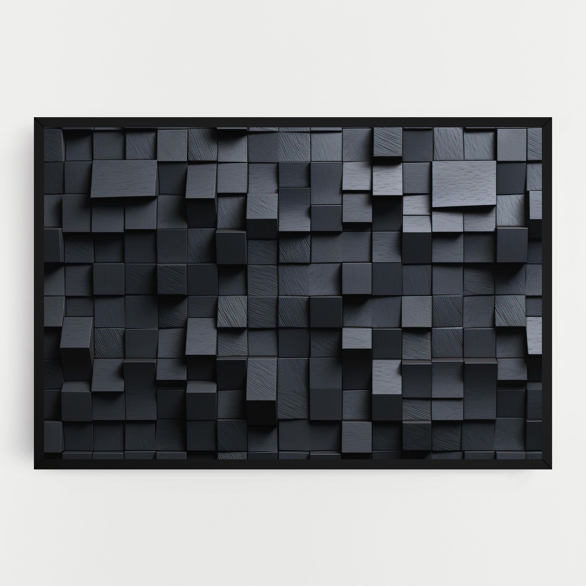 Black Square Pattern mockup 0