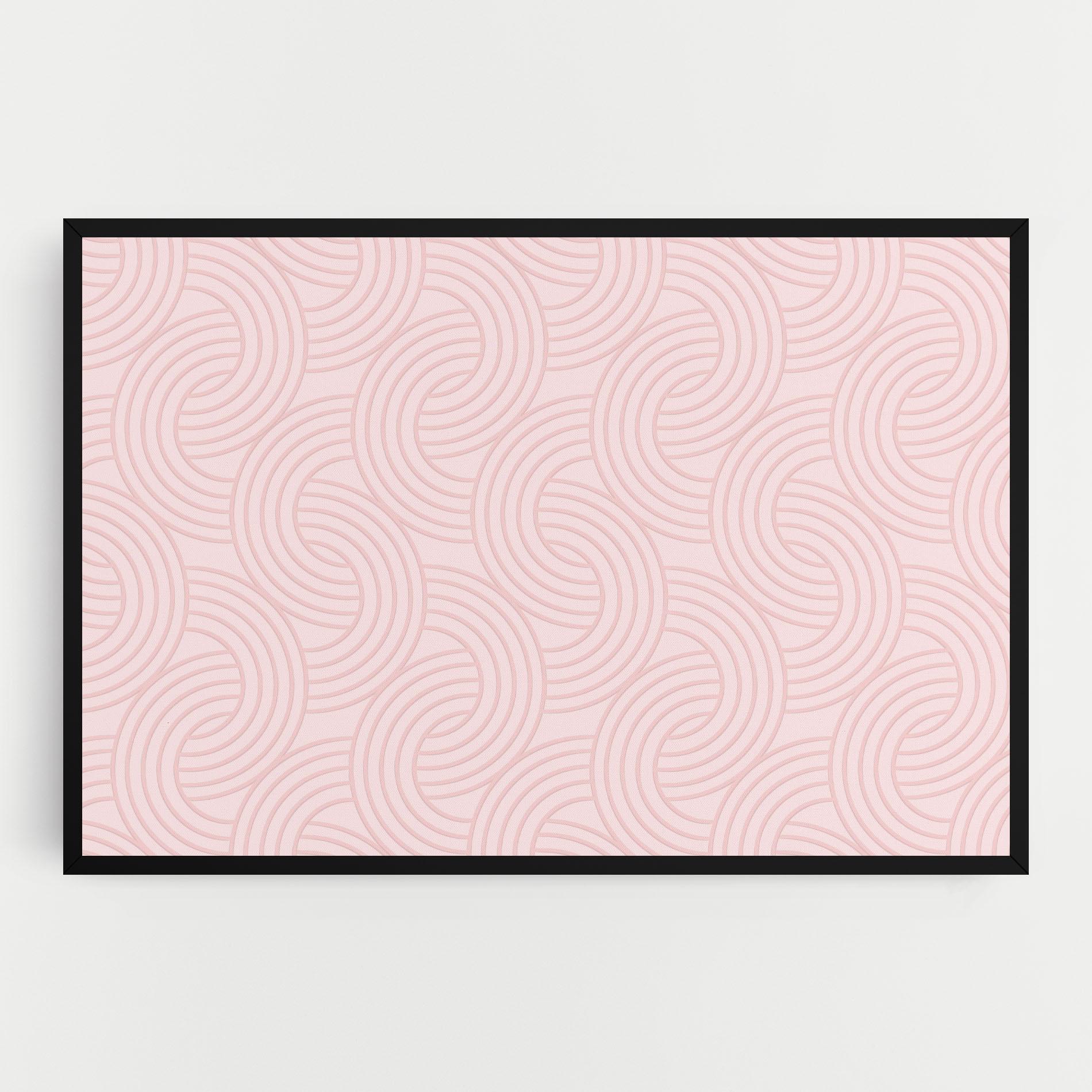Tablou Canvas Pink Lines mockup 0