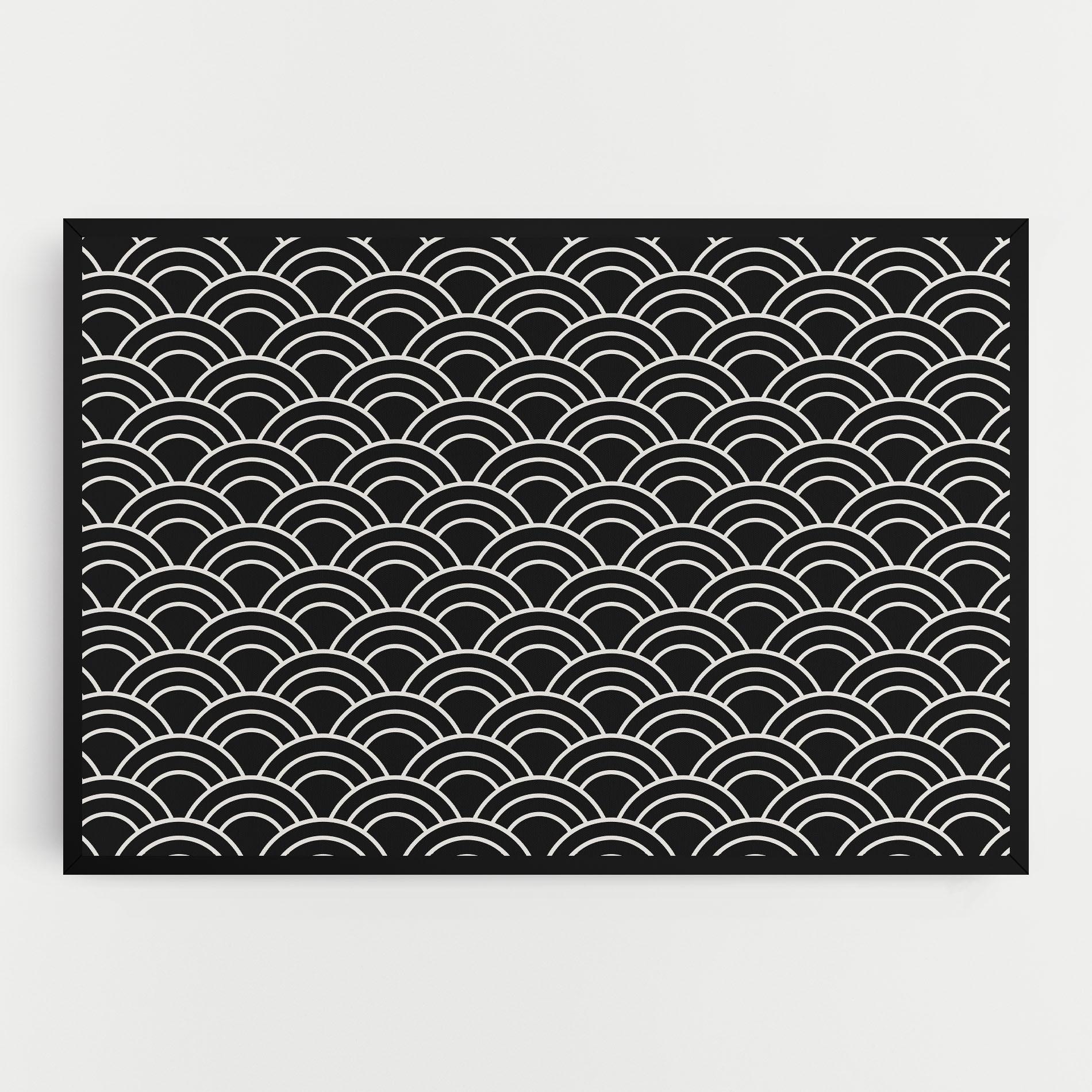 Tablou Canvas Semi Circle mockup 0