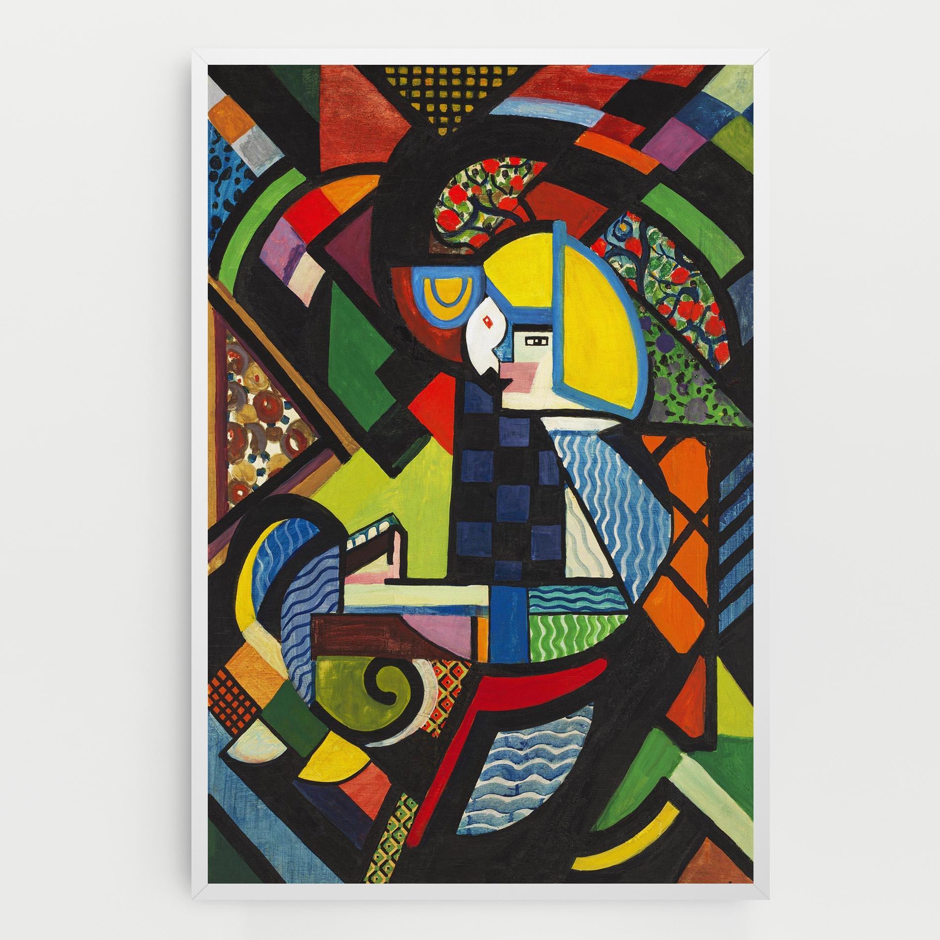 Tablou Canvas Mix Color Shapes mockup 0