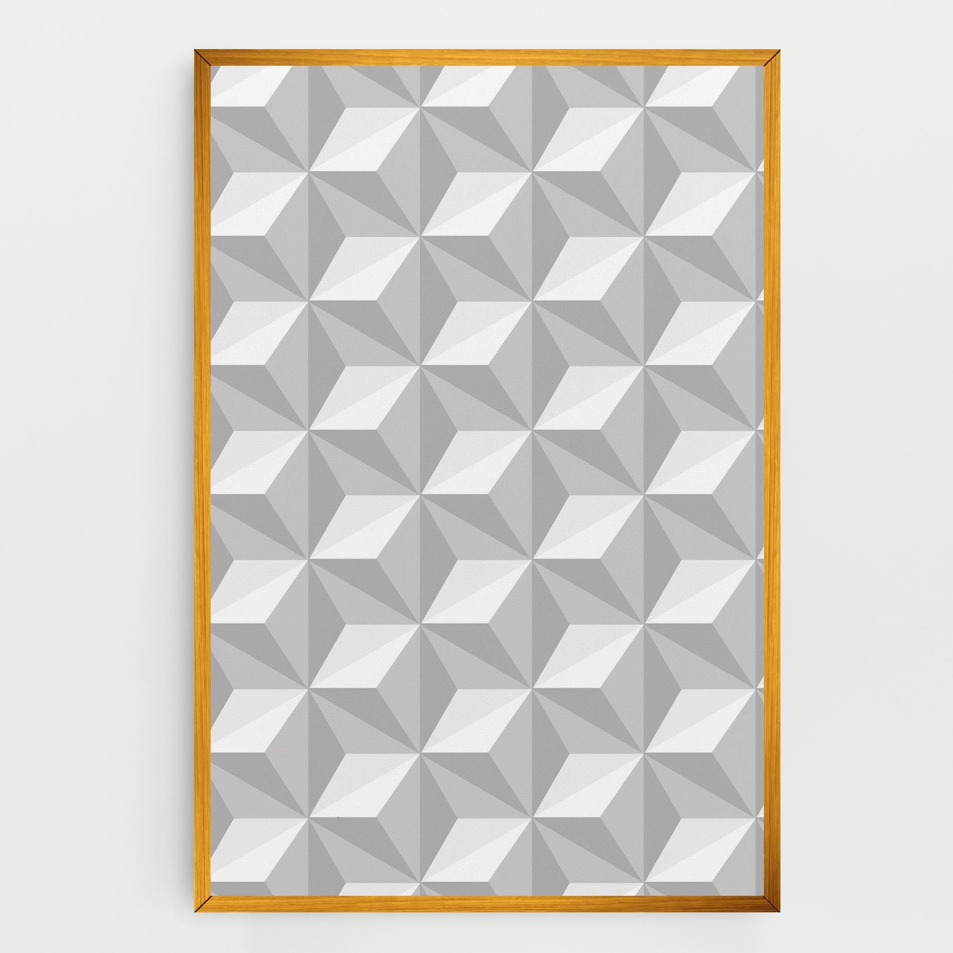 White Triangle Pattern mockup 0