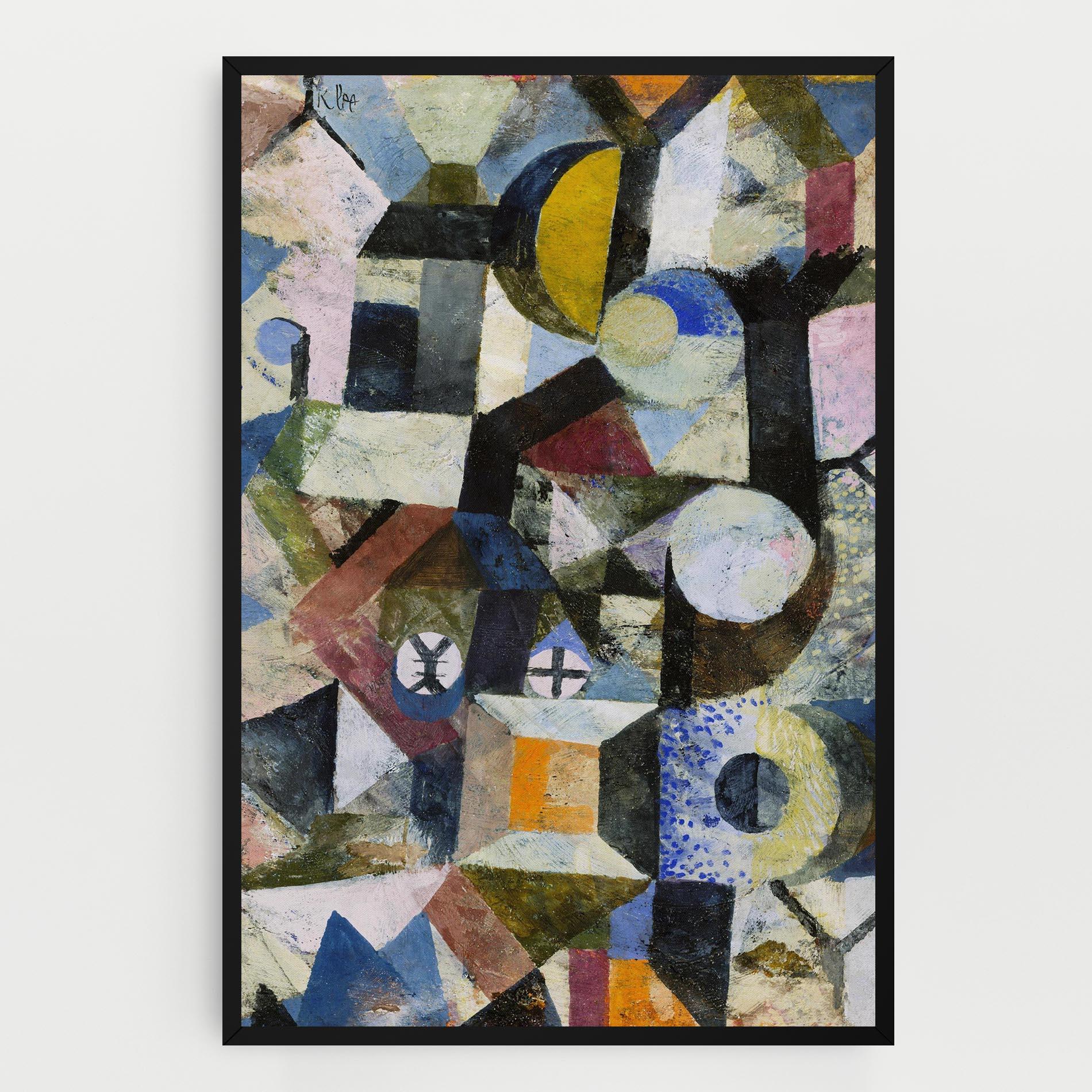 Tablou Canvas Abstract Geometric mockup 0