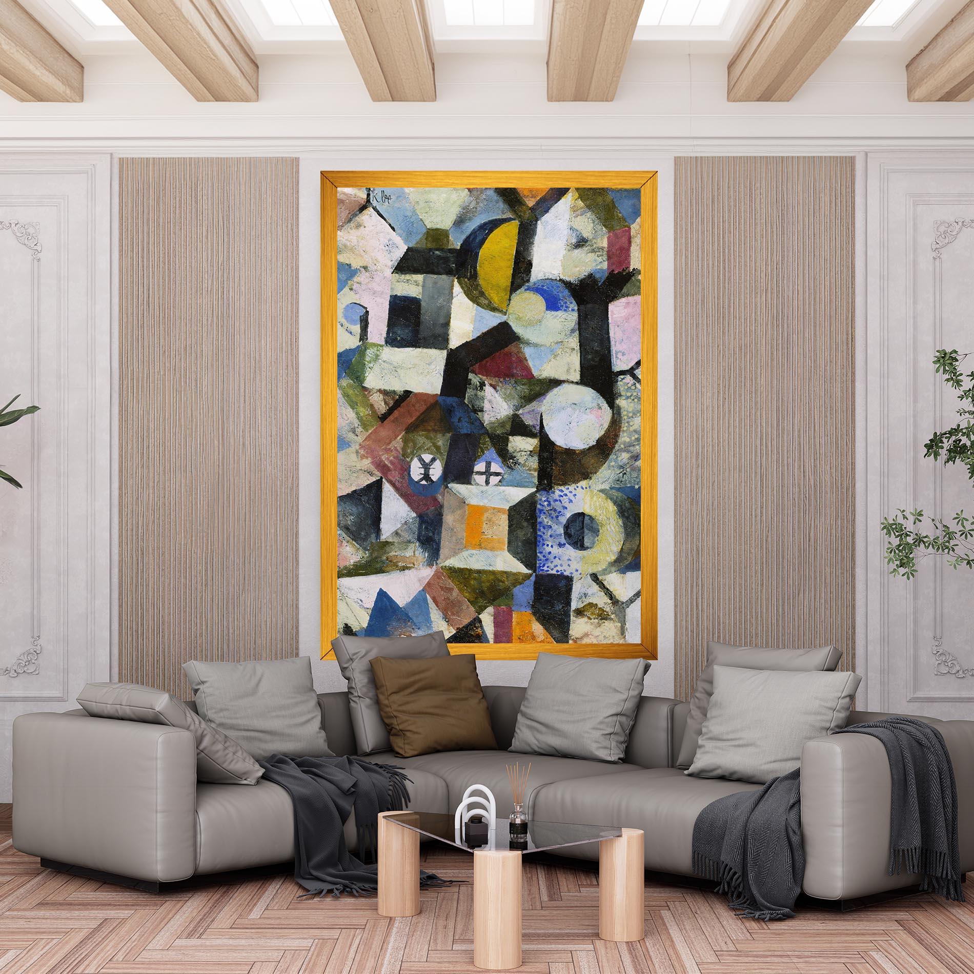 Tablou Canvas Abstract Geometric mockup 6