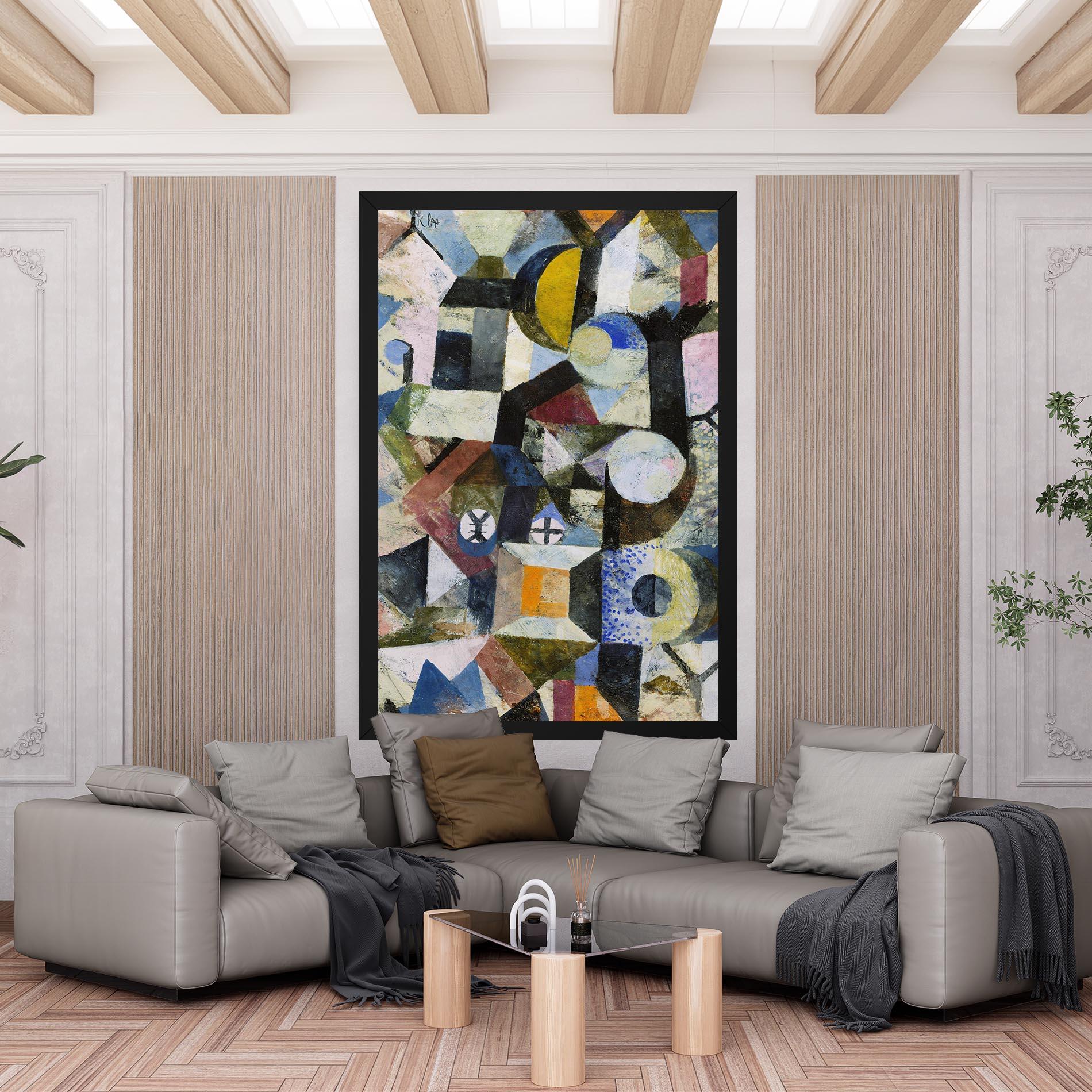 Tablou Canvas Abstract Geometric mockup 6