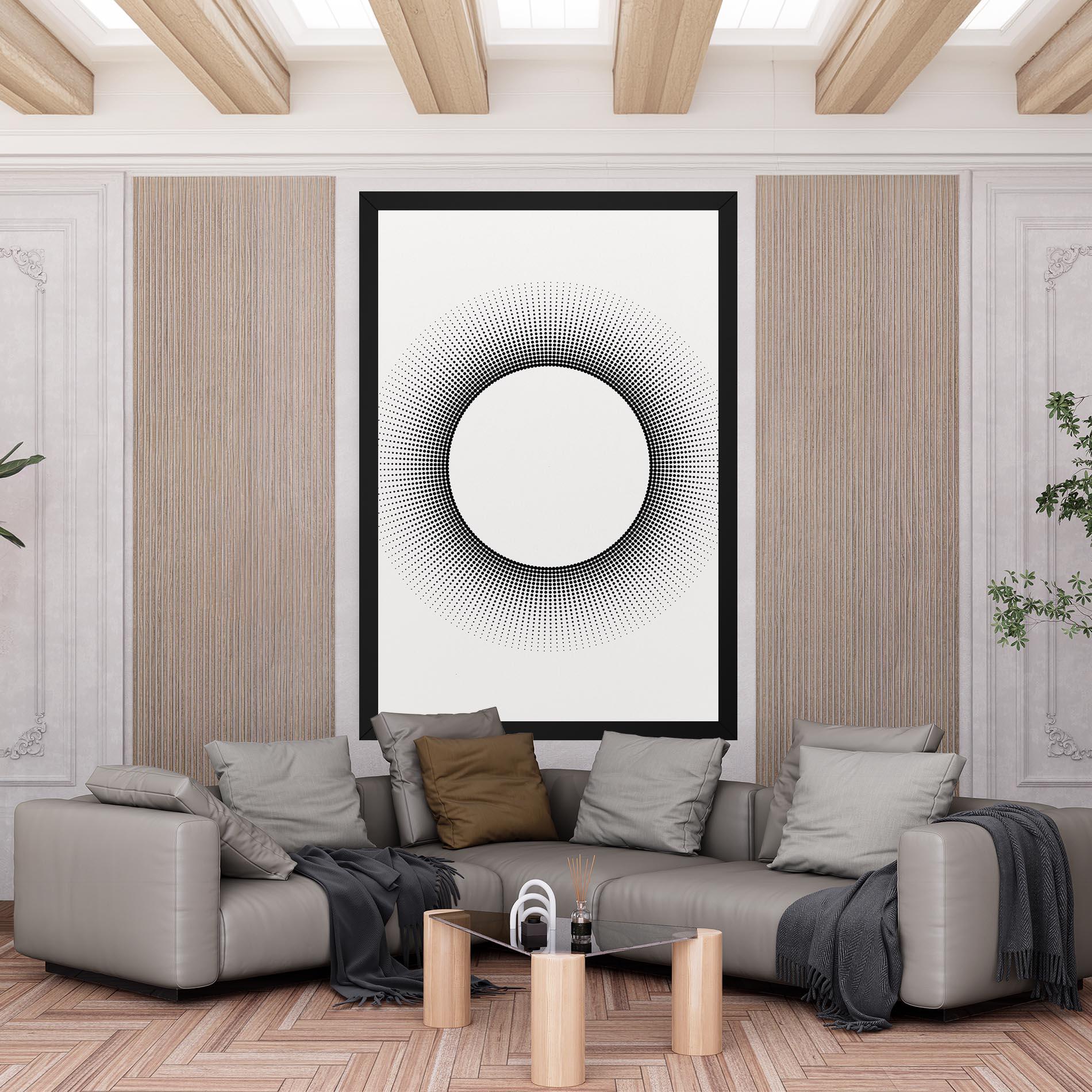 Tablou Canvas White Center mockup 6