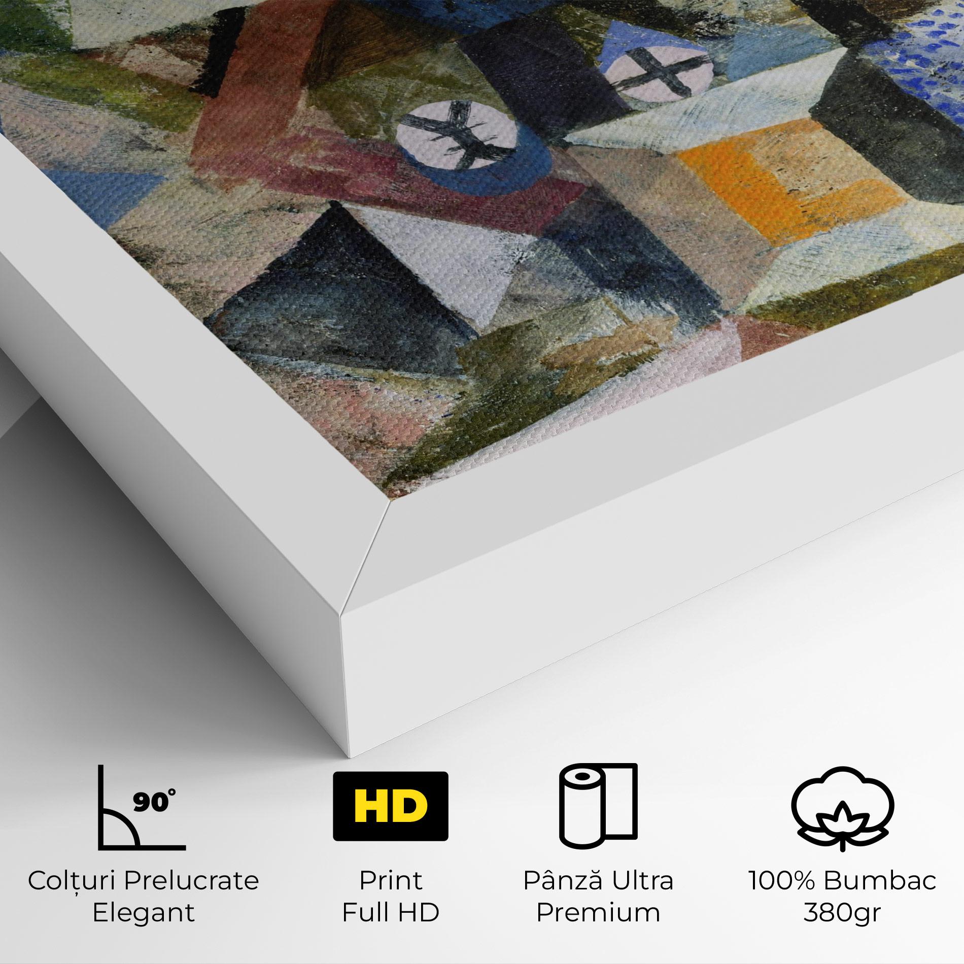 Tablou Canvas Abstract Geometric mockup 4