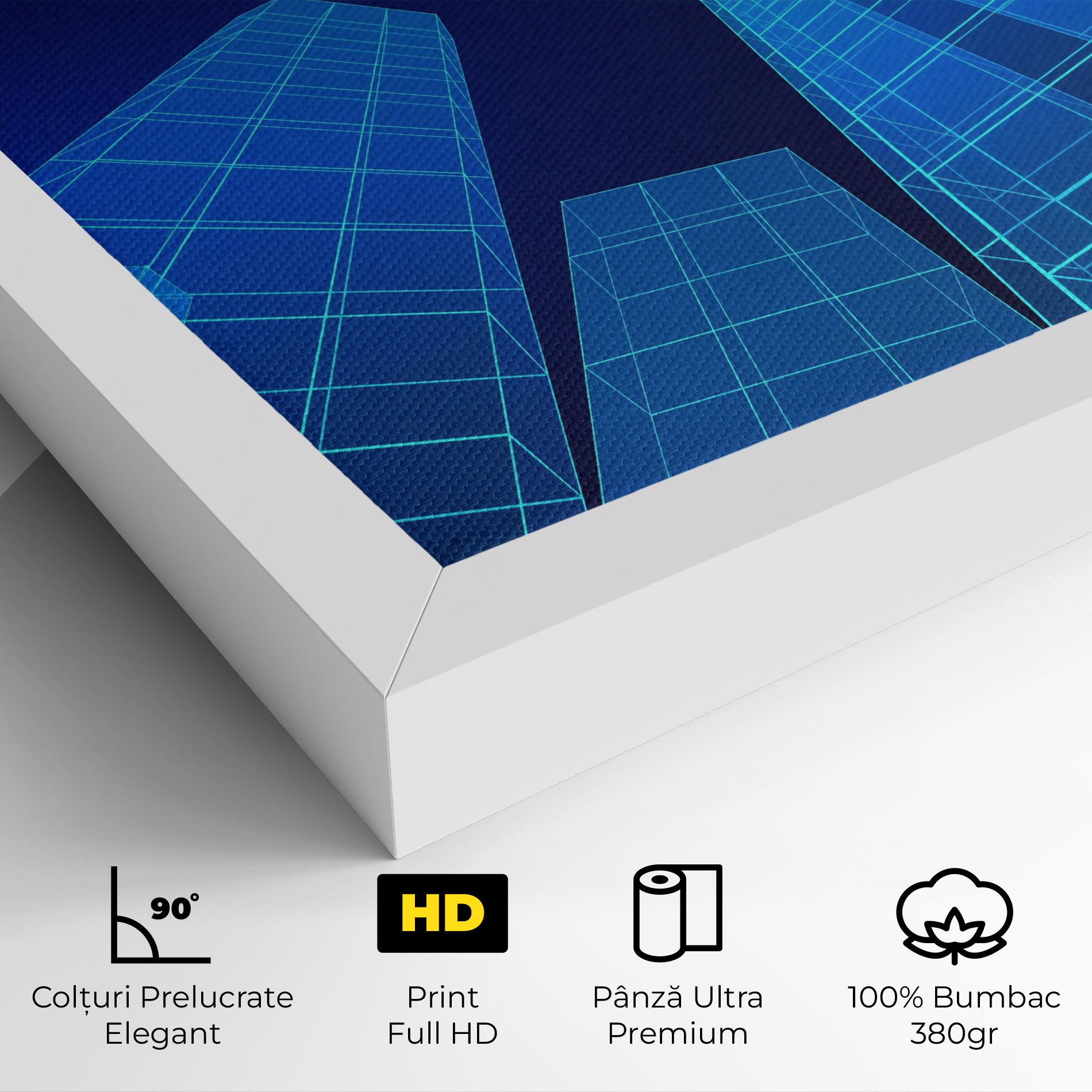 Blue Buildings mockup 4