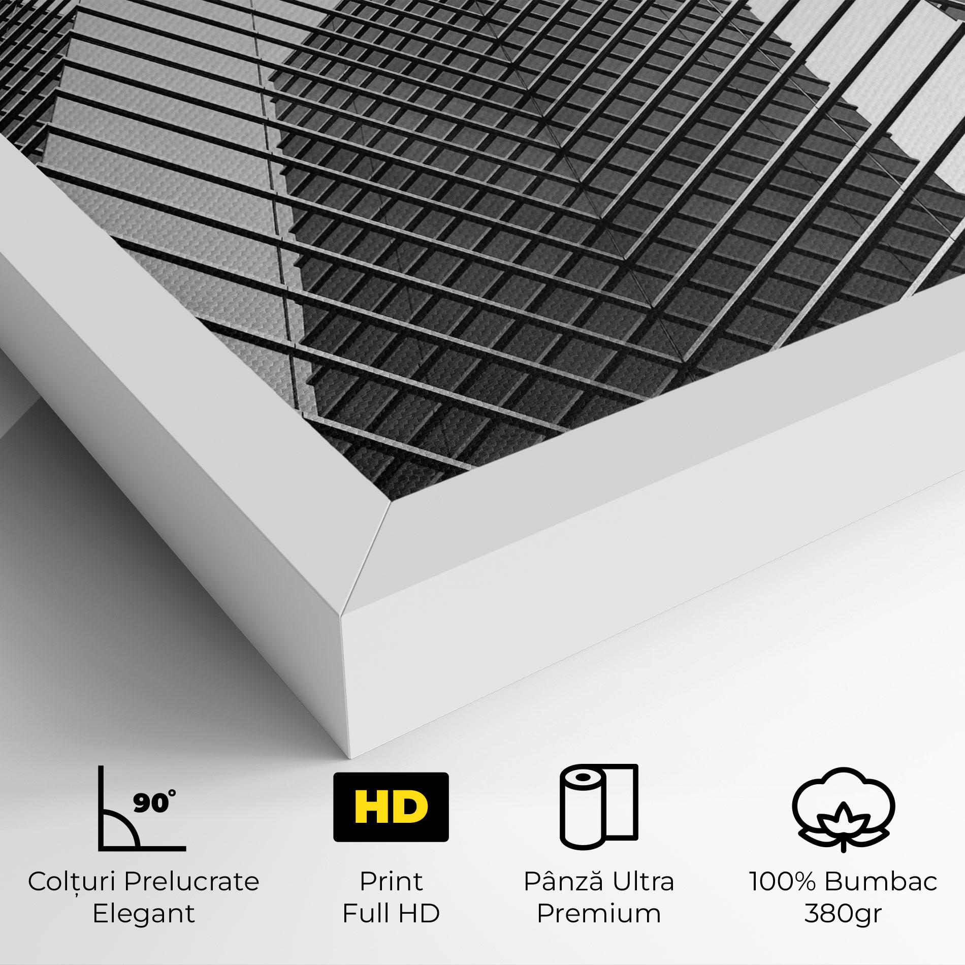 Tablou Canvas Square Building mockup 4