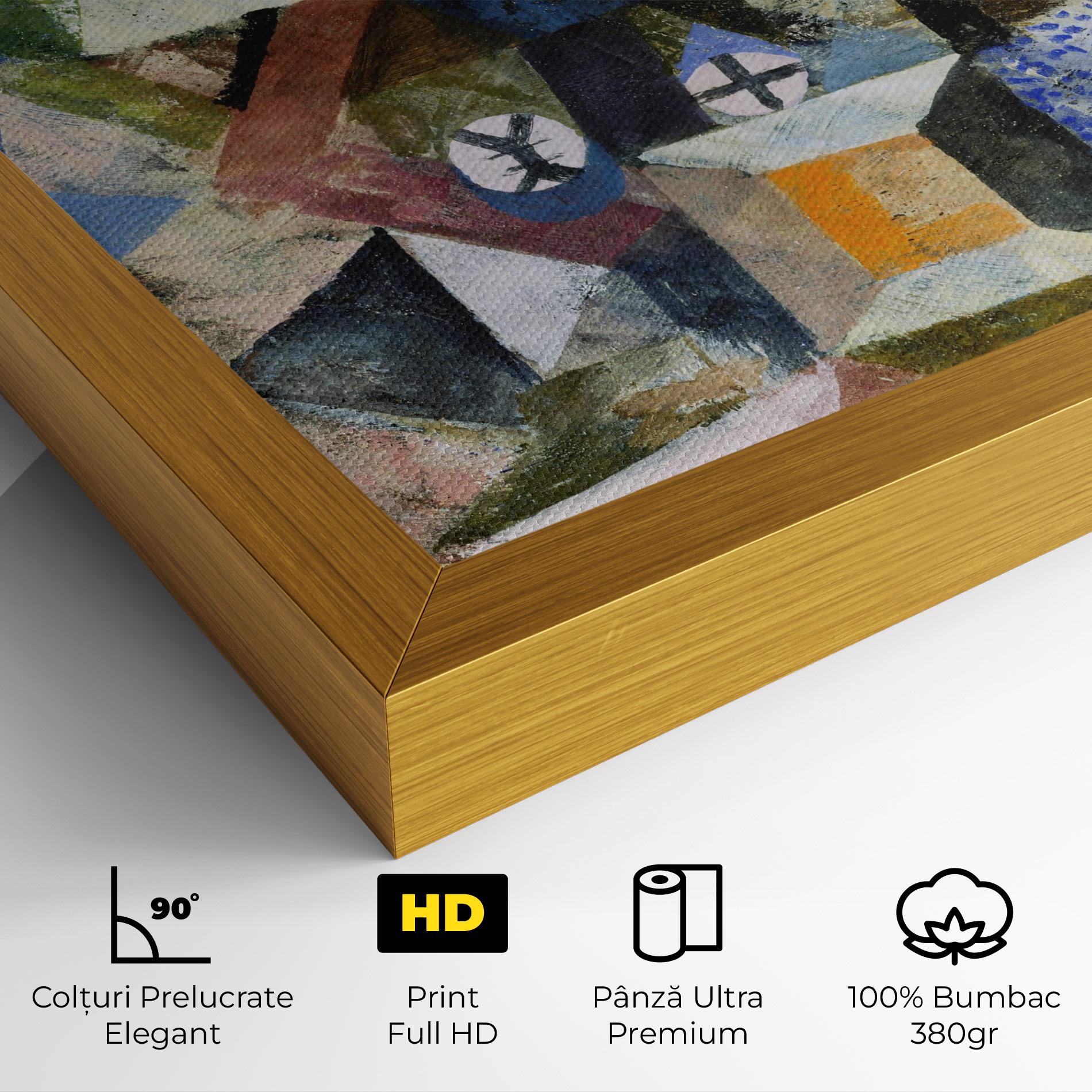 Tablou Canvas Abstract Geometric mockup 4