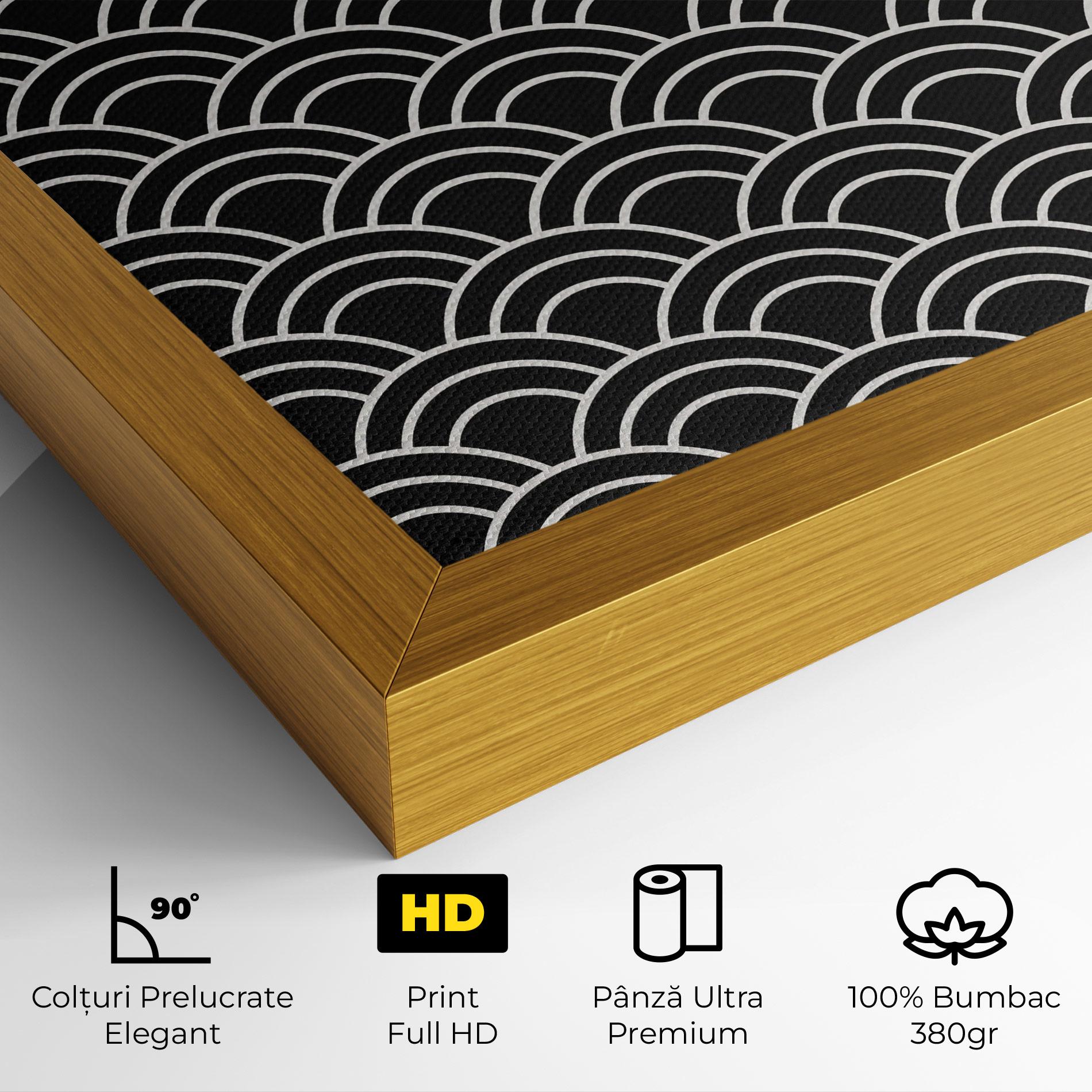 Tablou Canvas Semi Circle mockup 4