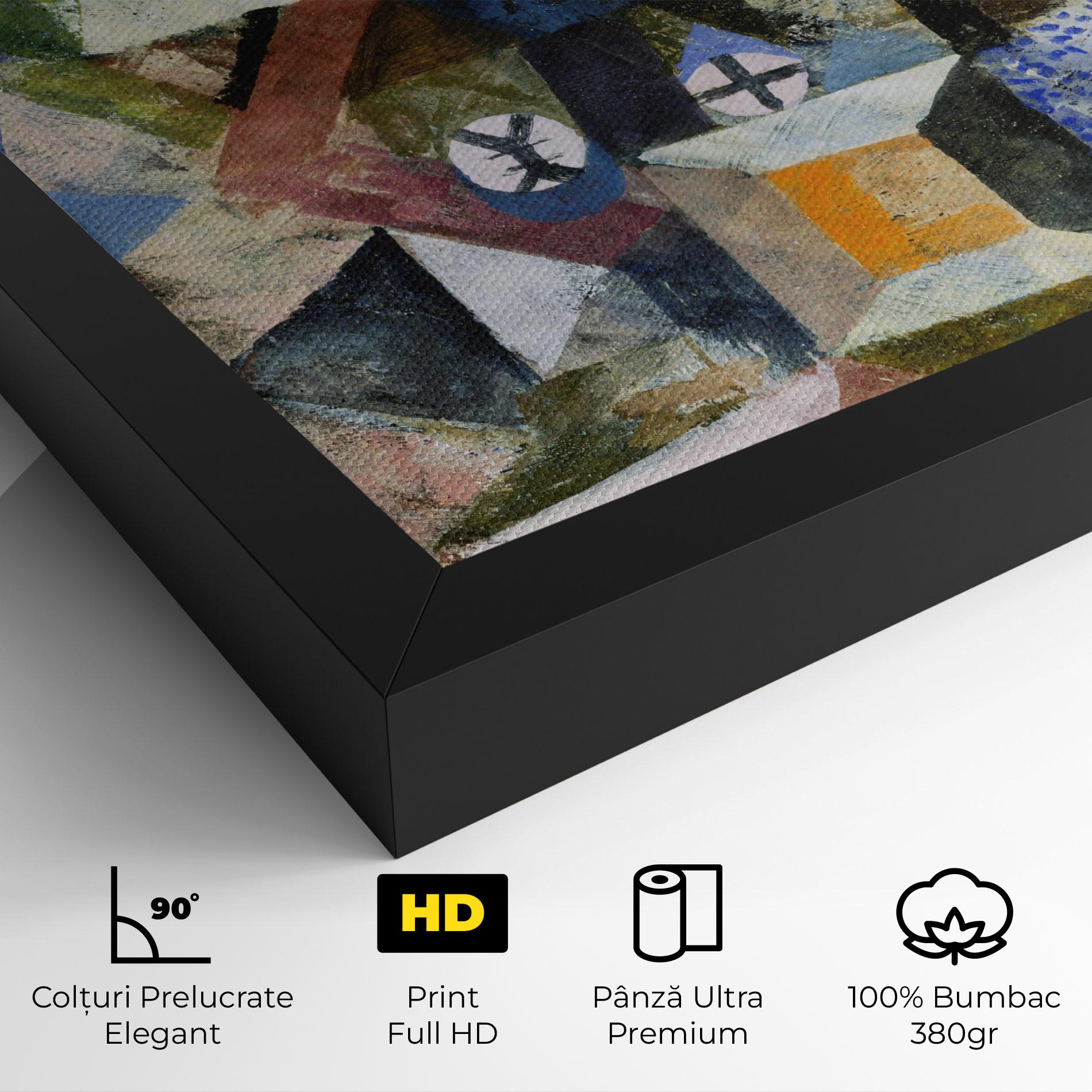 Tablou Canvas Abstract Geometric mockup 4