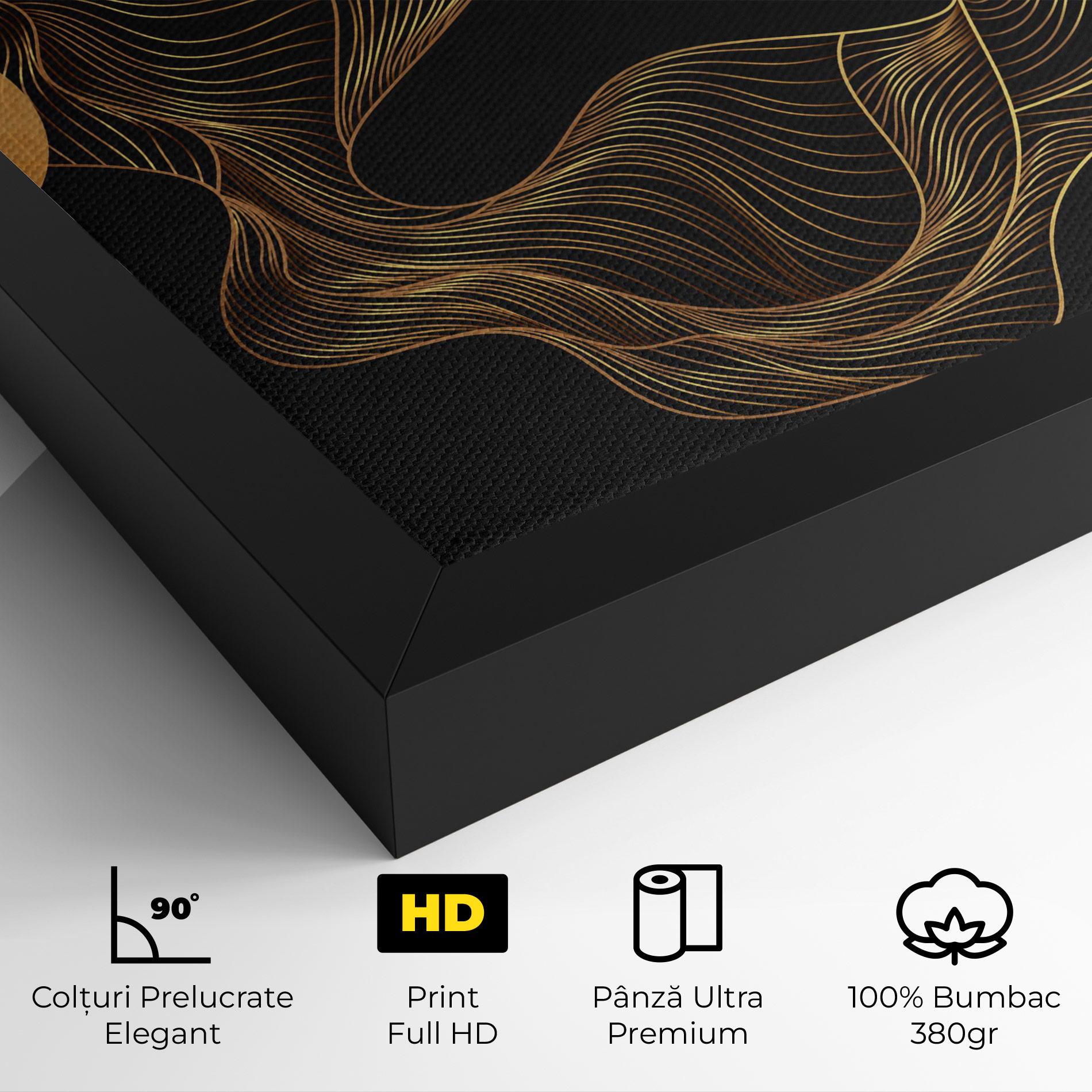 Tablou Canvas Frecventa Abstracta mockup 4