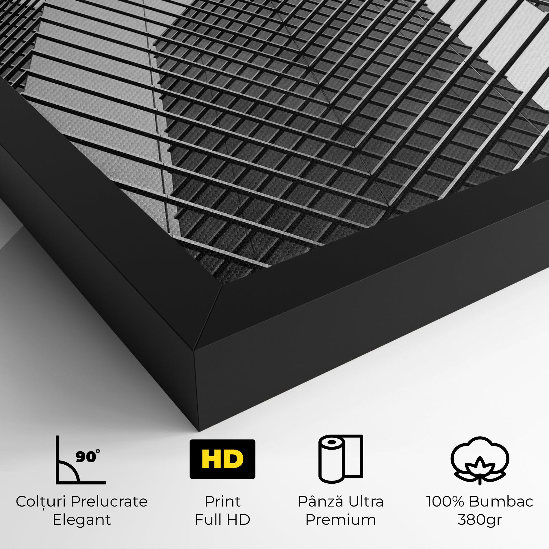 Tablou Canvas Square Building mockup 4