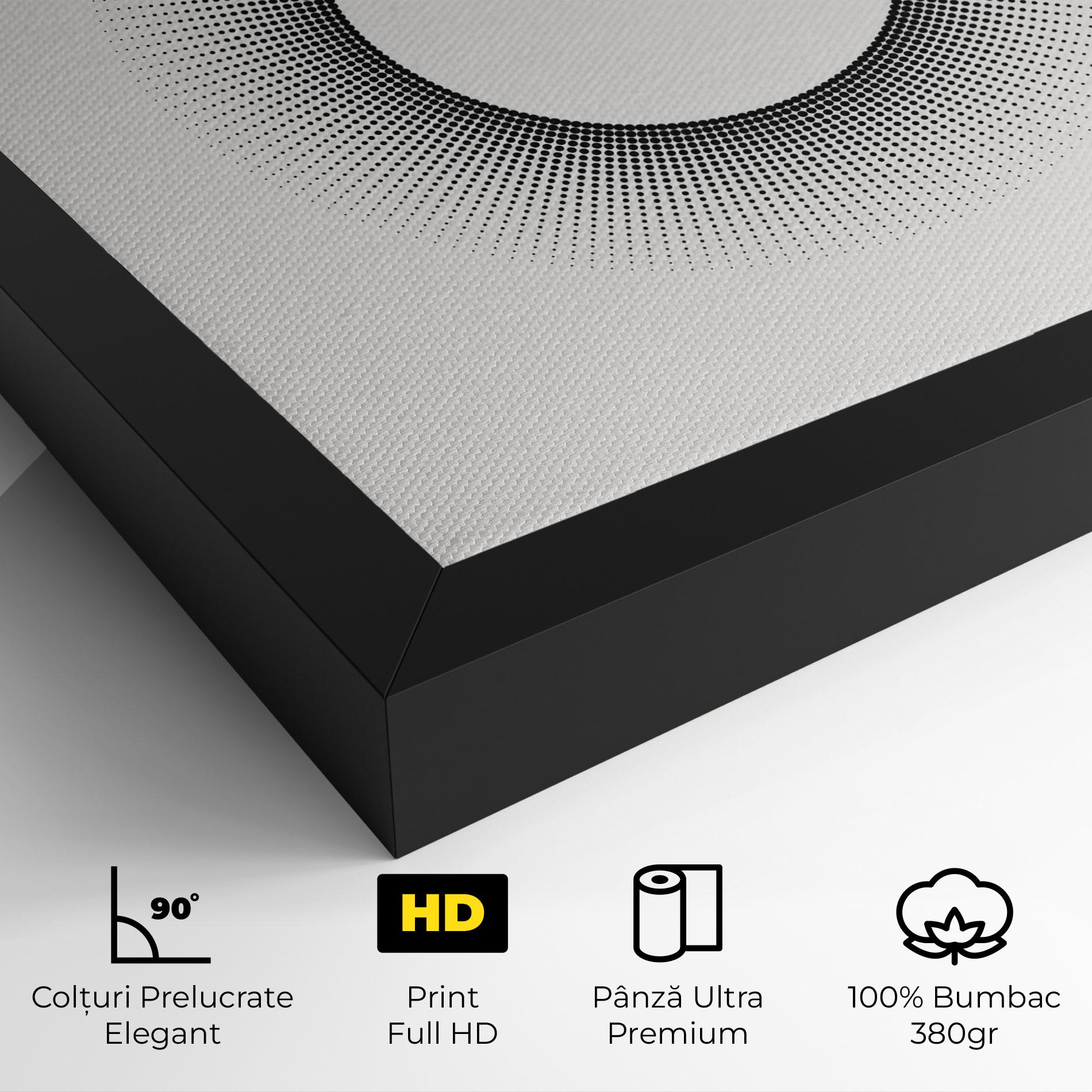 Tablou Canvas White Center mockup 4