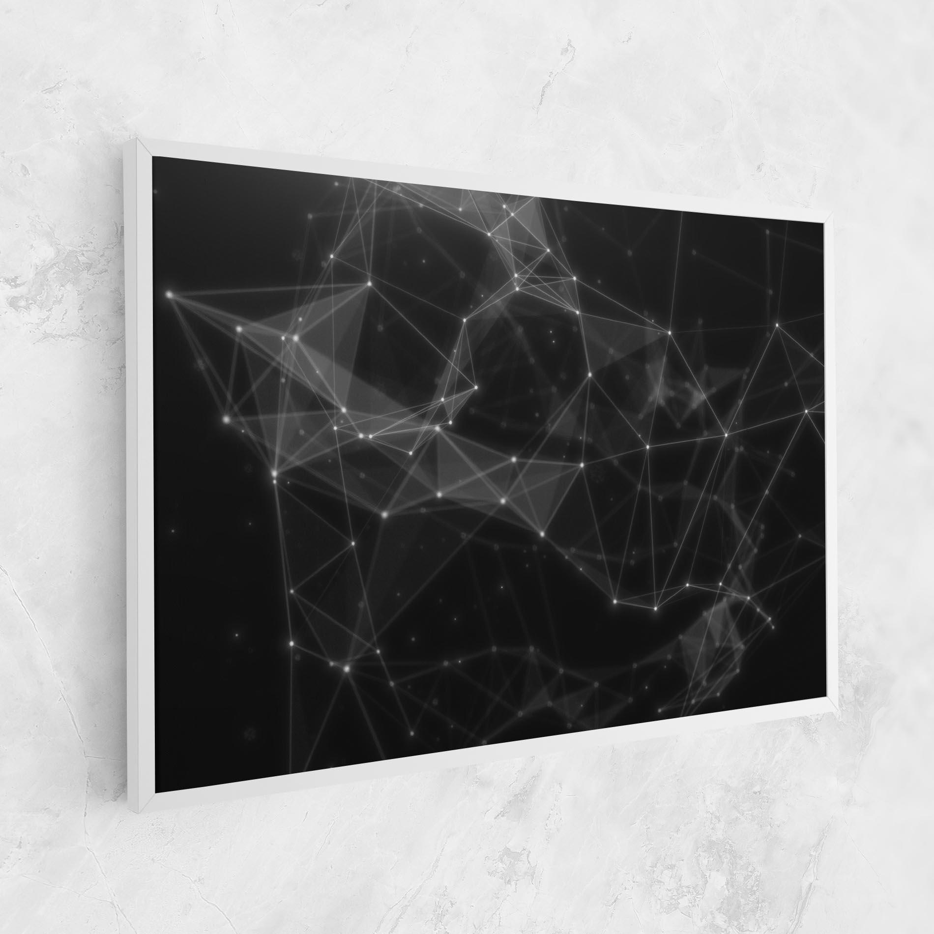 Tablou Canvas Connecting Lines mockup 1