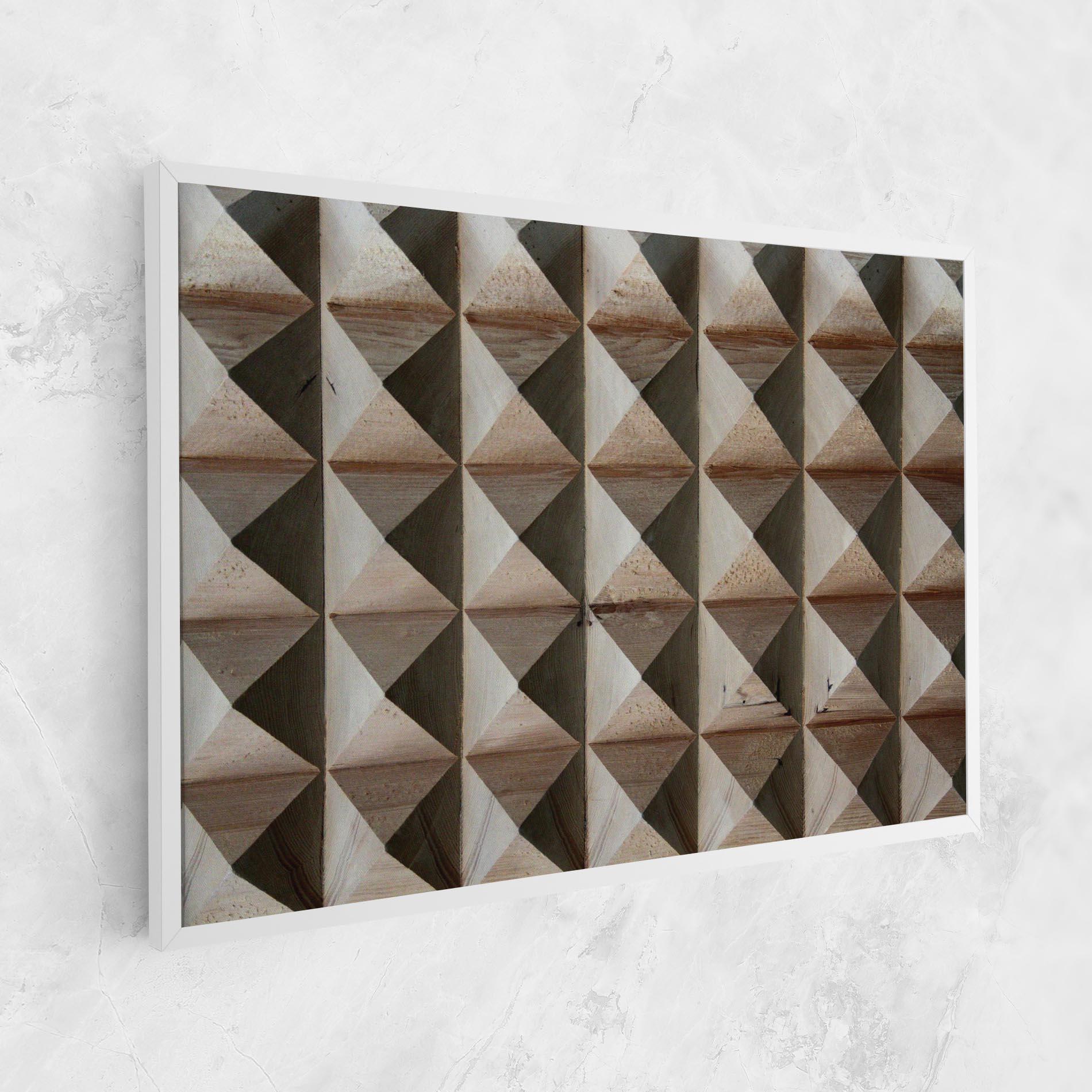 Tablou Canvas Cream Pyramid mockup 1