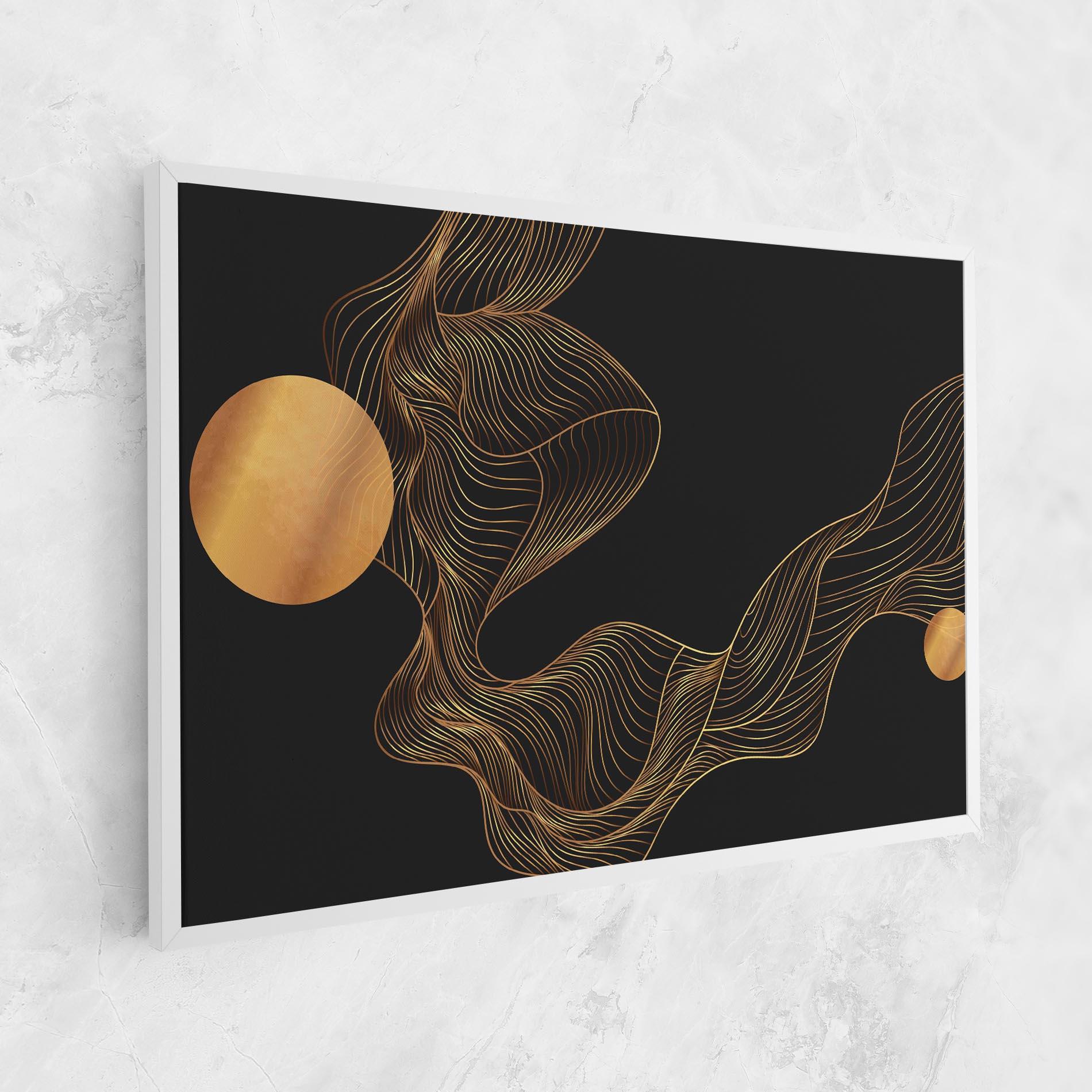 Tablou Canvas Frecventa Abstracta mockup 1