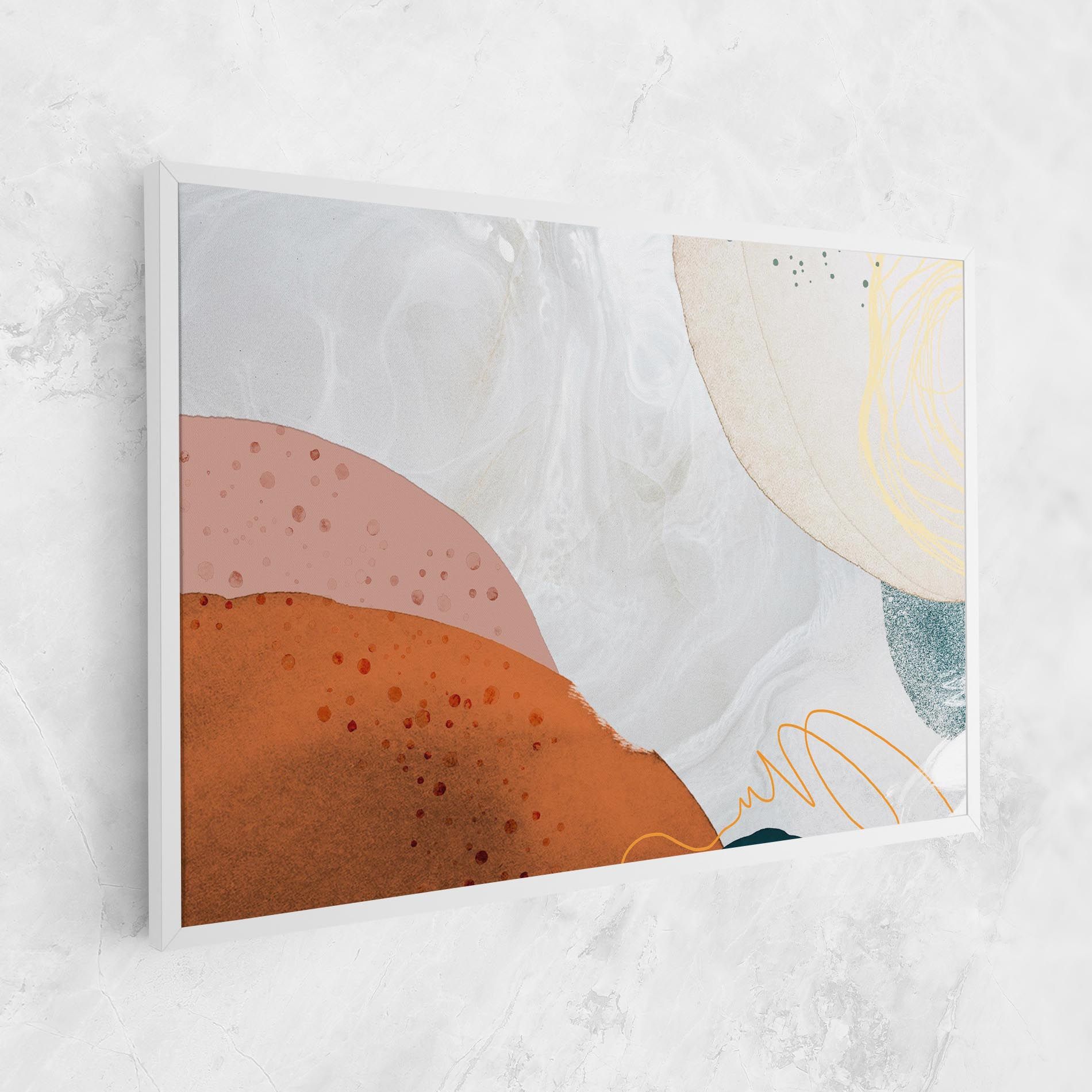 Orange Yellow Line mockup 1