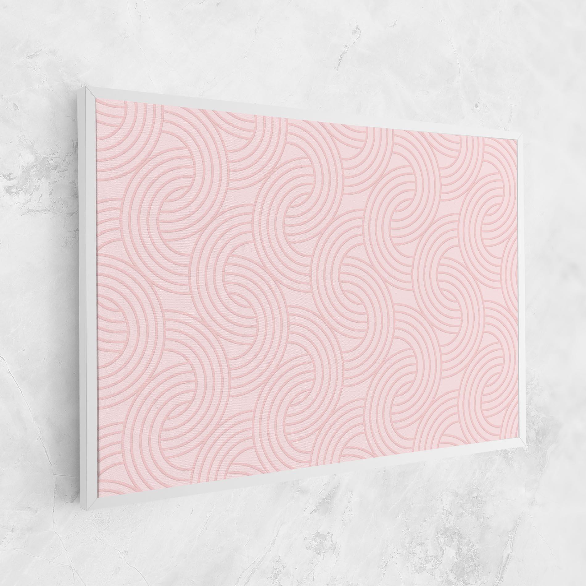 Tablou Canvas Pink Lines mockup 1