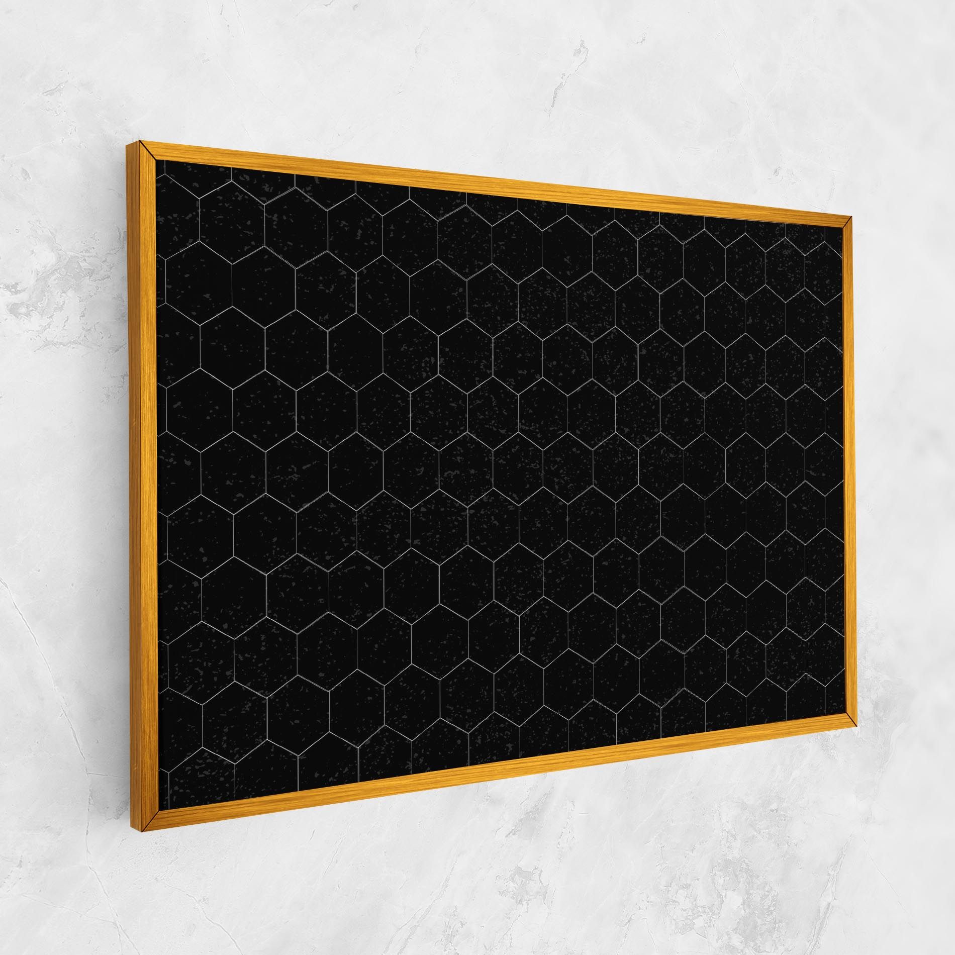Black Hexagon mockup 1