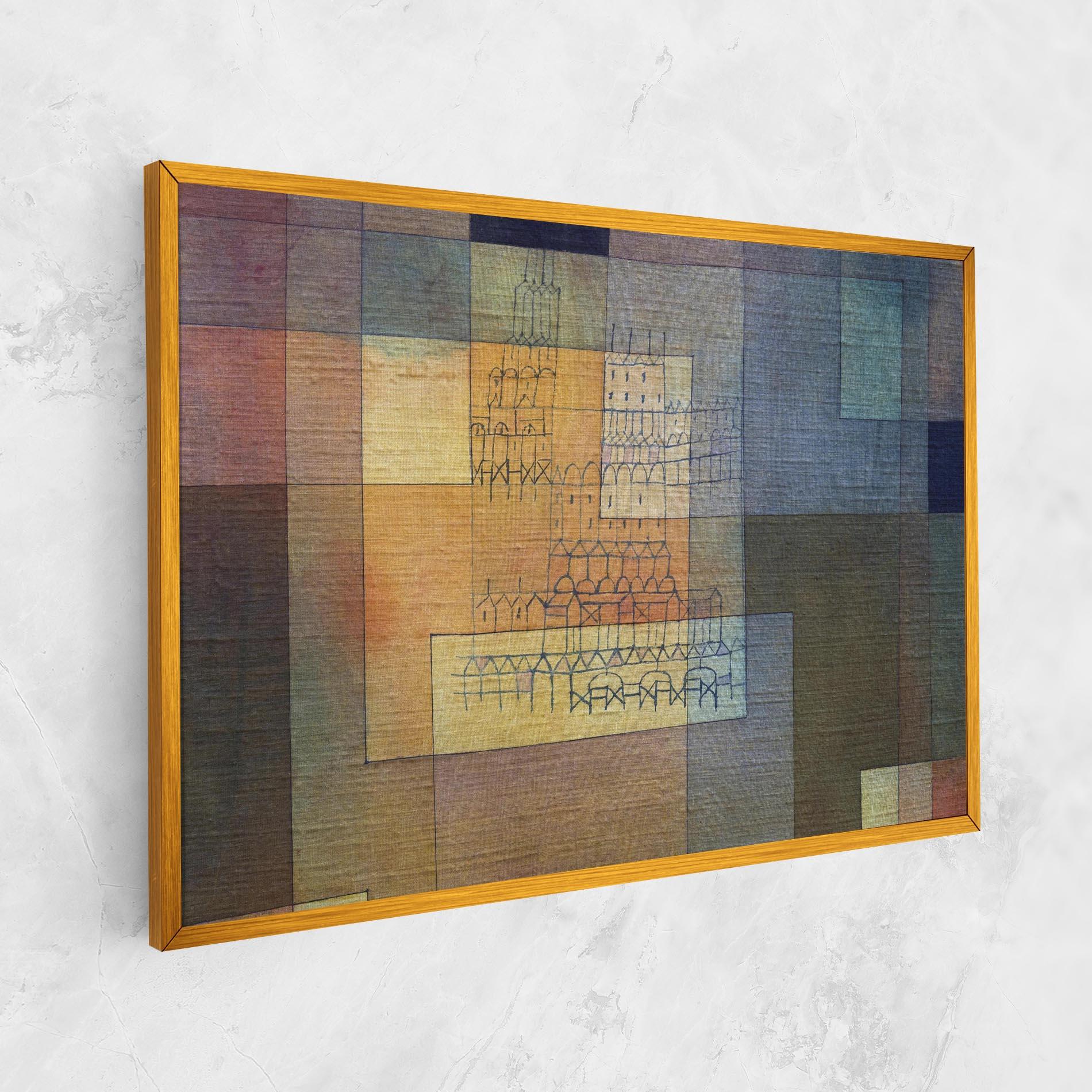 Tablou Canvas Water Color Square mockup 1