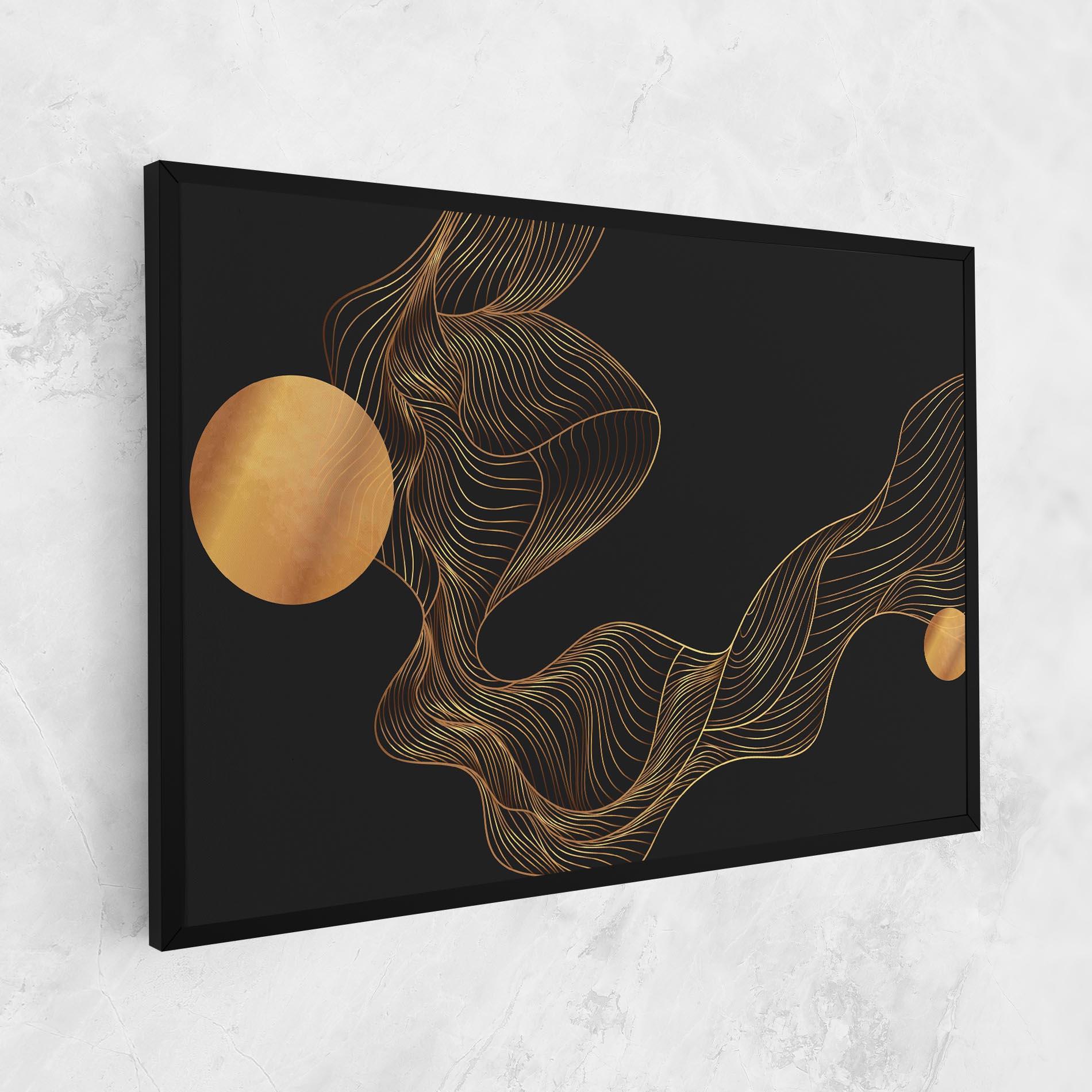 Tablou Canvas Frecventa Abstracta mockup 1