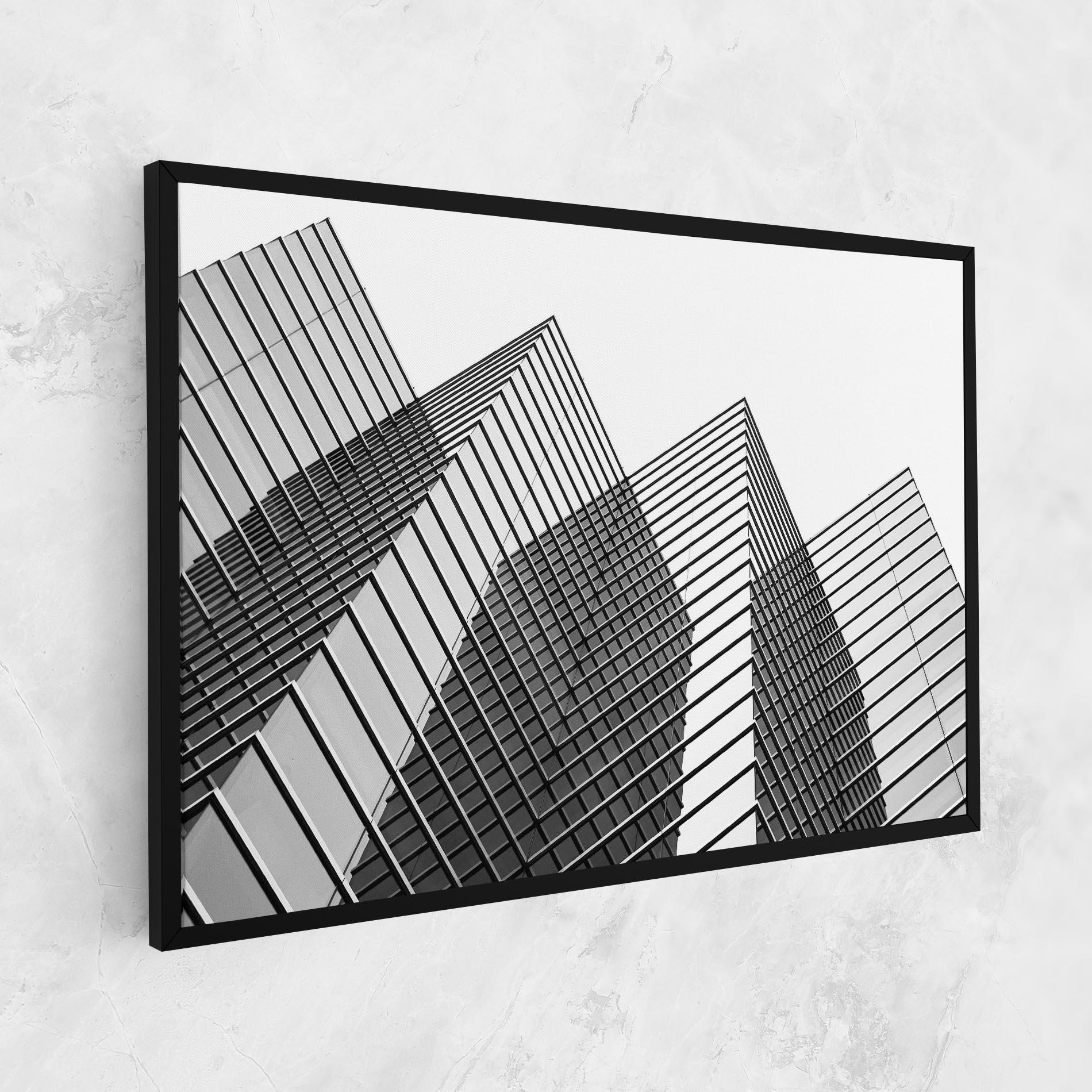 Tablou Canvas Square Building mockup 1