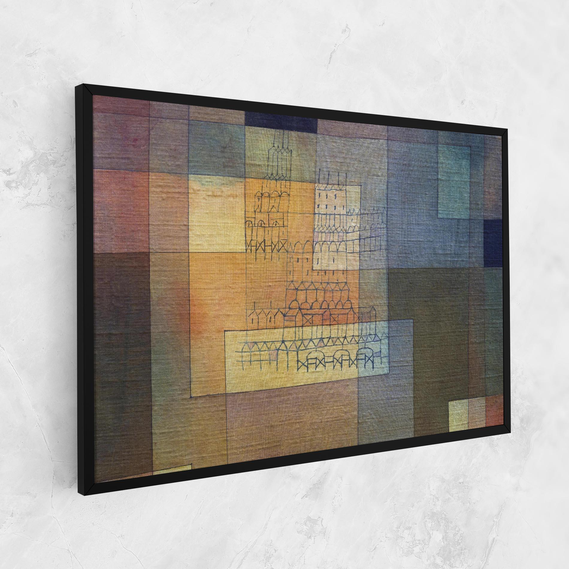 Tablou Canvas Water Color Square mockup 1