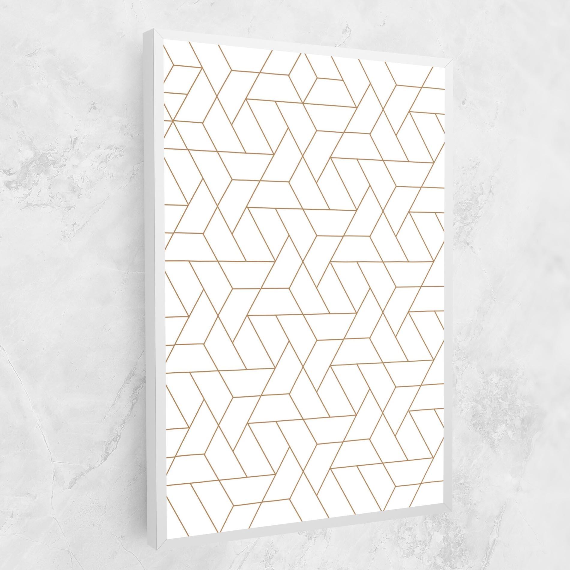 Tablou Canvas Triangular Shape mockup 1