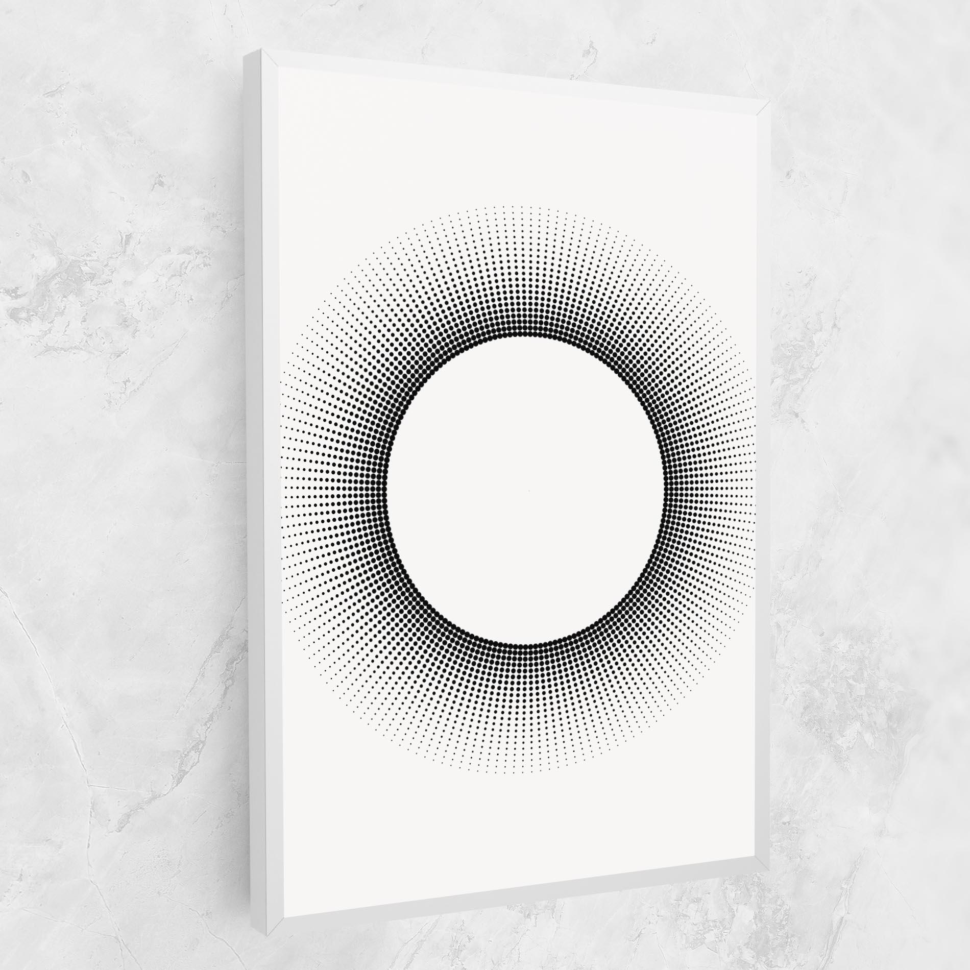 Tablou Canvas White Center mockup 1