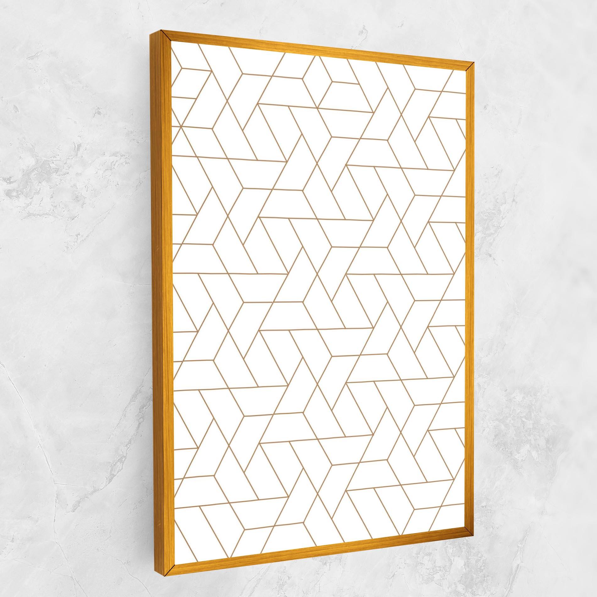 Tablou Canvas Triangular Shape mockup 1