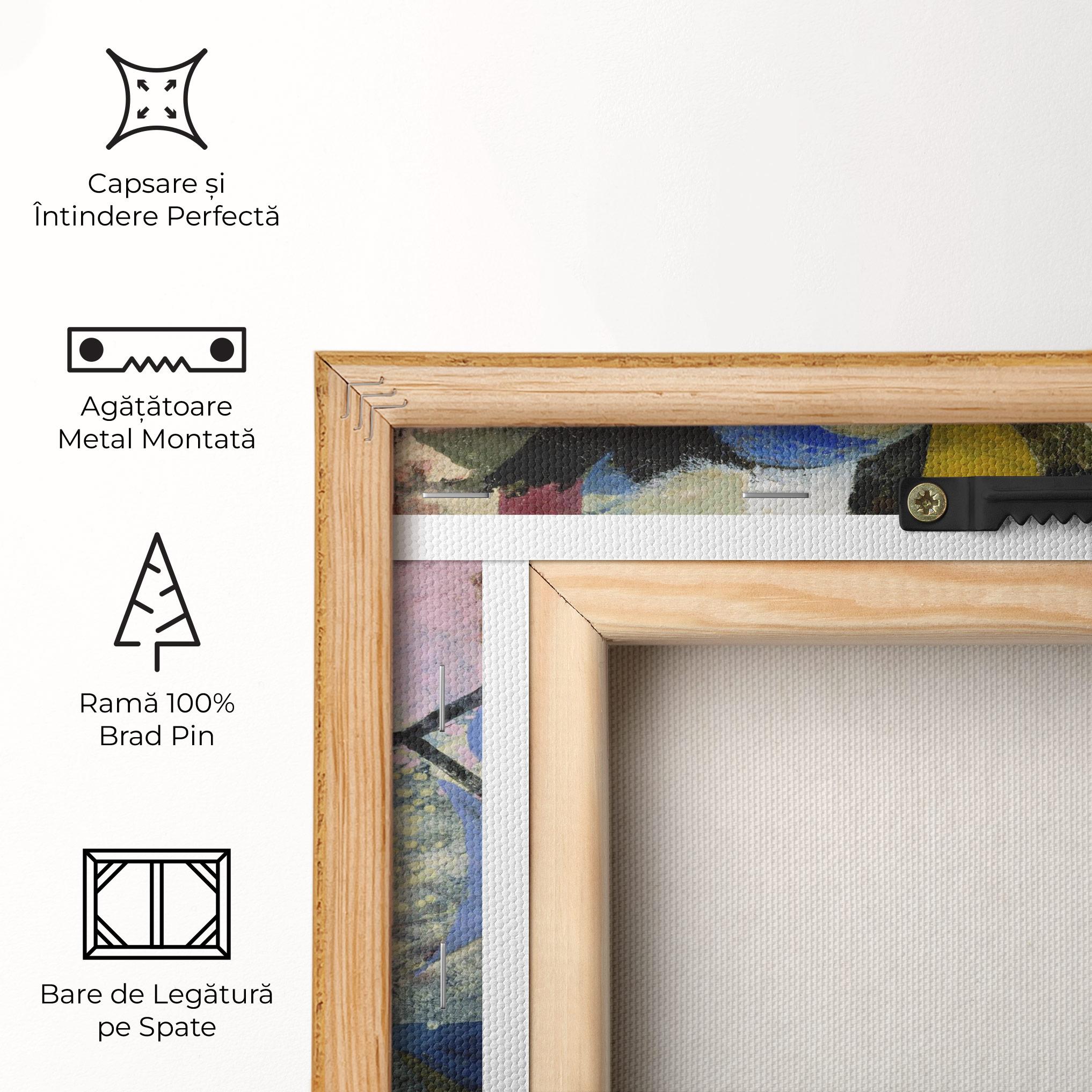 Tablou Canvas Abstract Geometric mockup 5