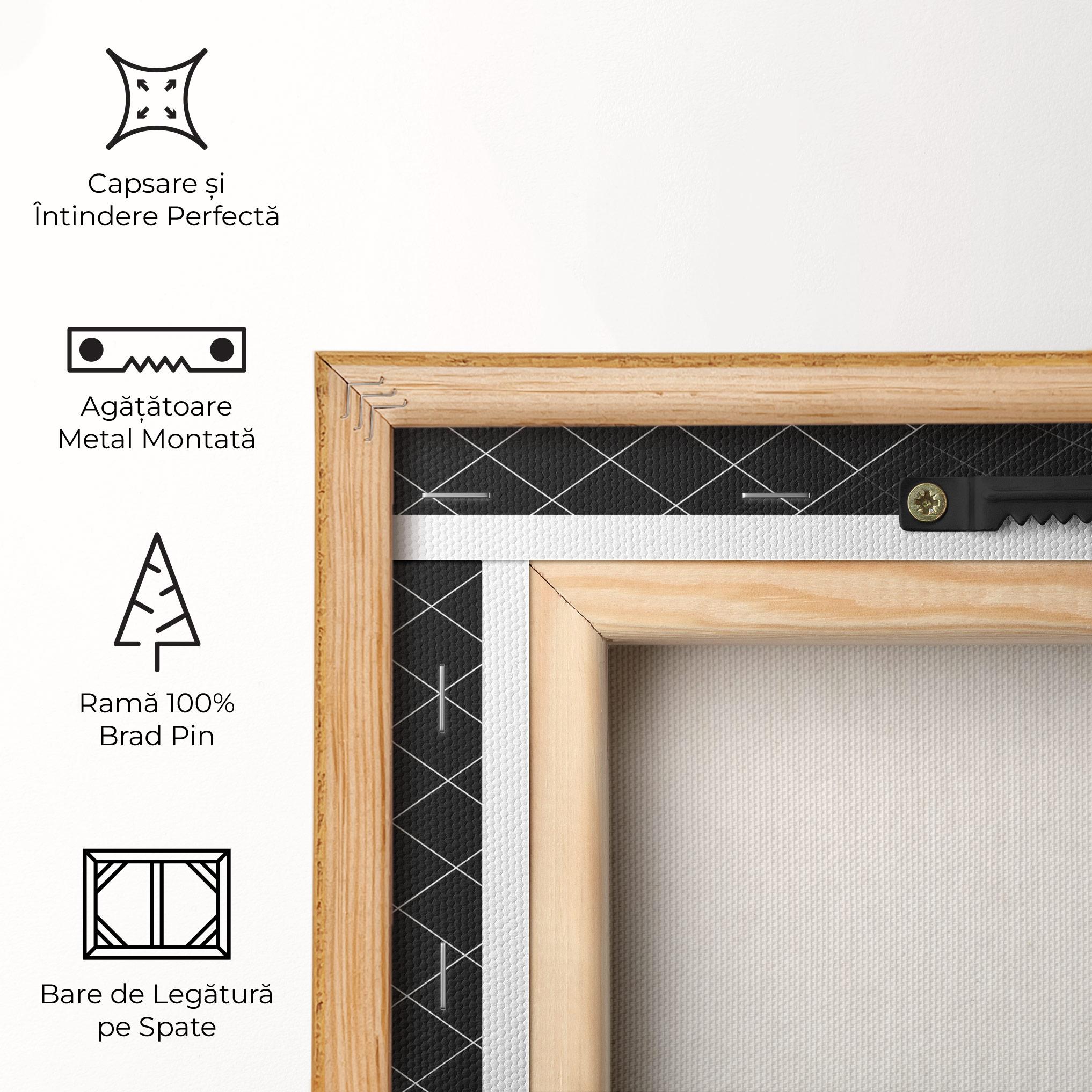 Tablou Canvas Black Square mockup 5