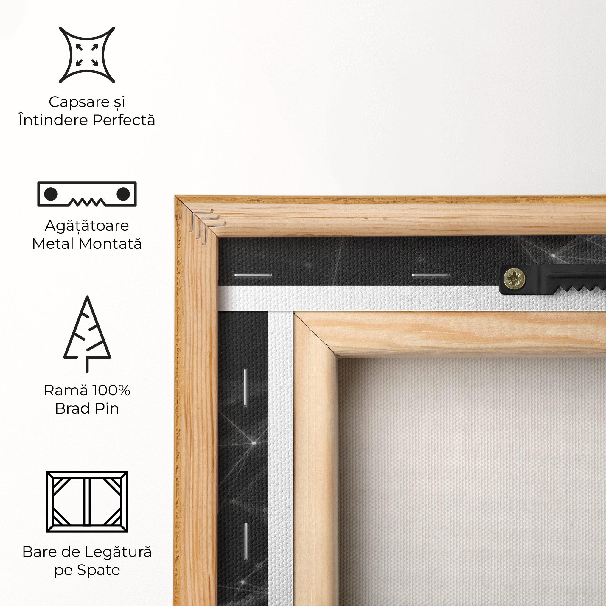 Tablou Canvas Connecting Lines mockup 5