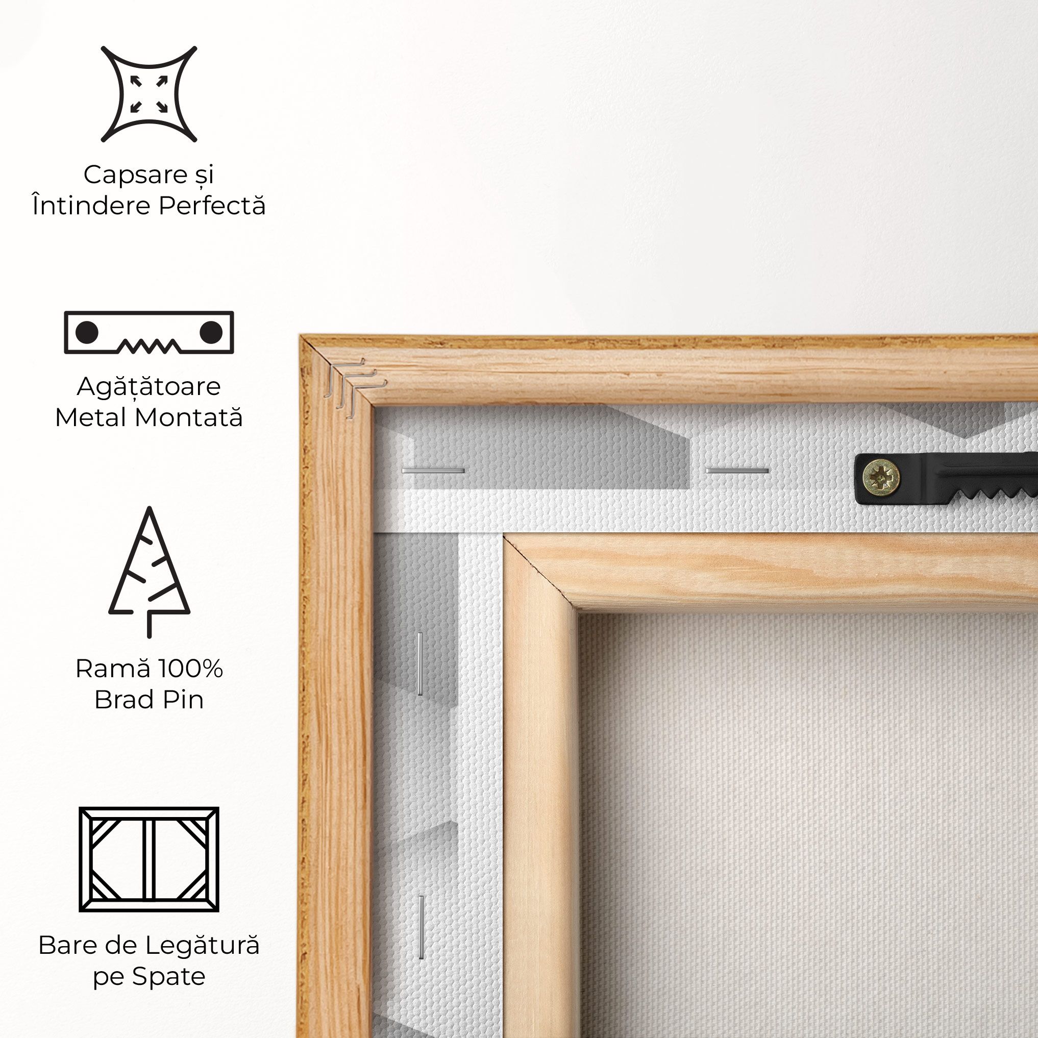 Grey White Triangle mockup 5