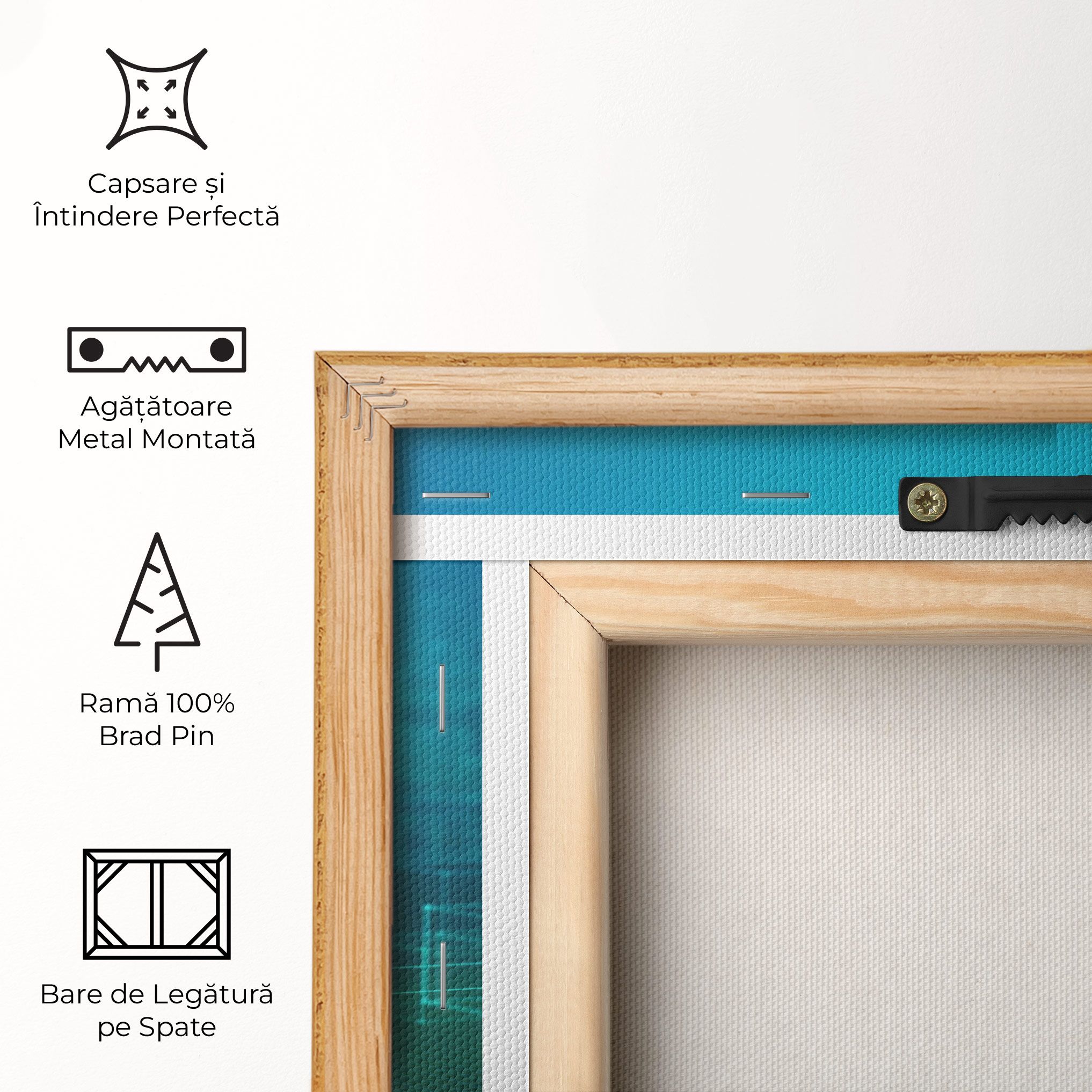 Square Lines Connecting mockup 5