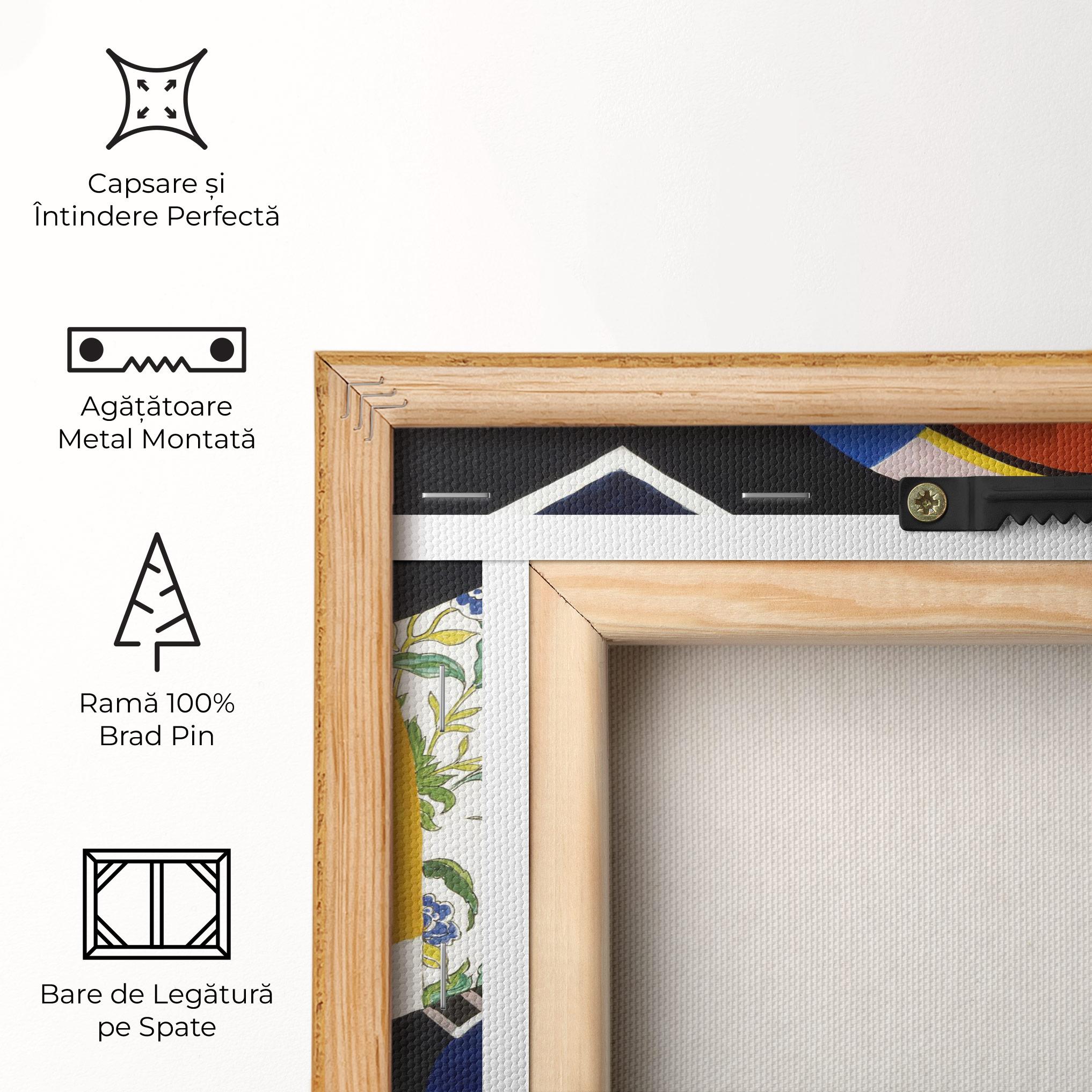 Tablou Canvas Woman Shape Mix mockup 5