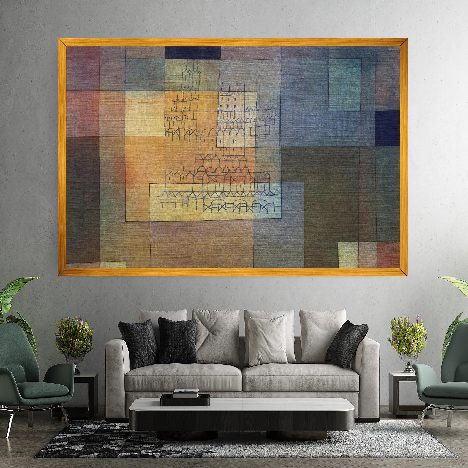 Tablou Canvas Water Color Square mockup 7