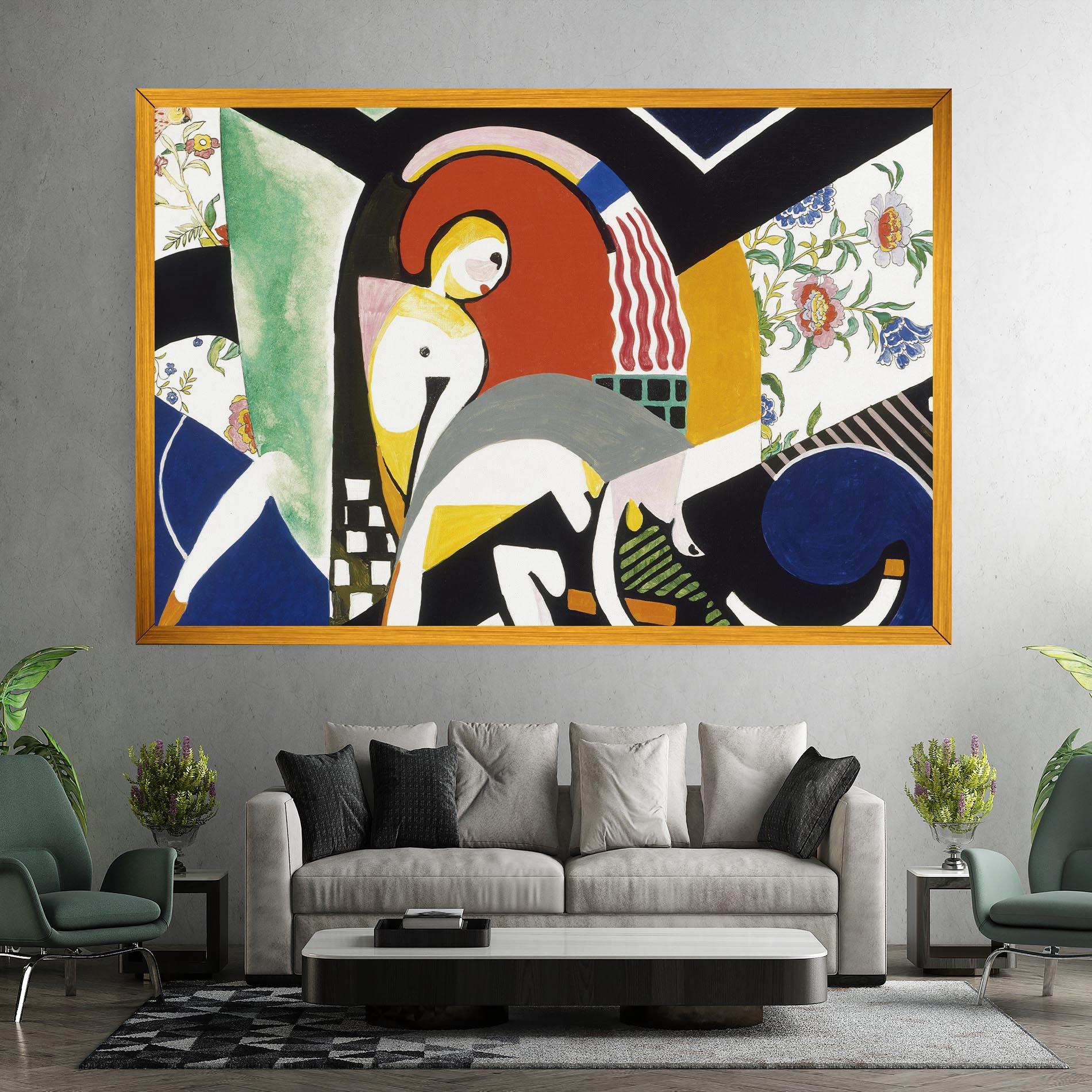 Tablou Canvas Woman Shape Mix mockup 7