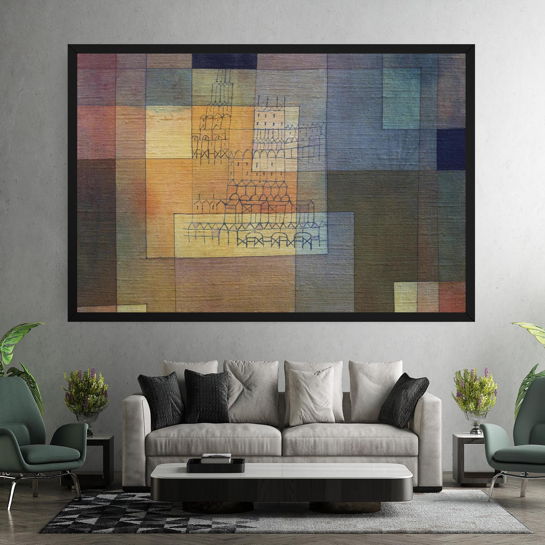 Tablou Canvas Water Color Square mockup 7