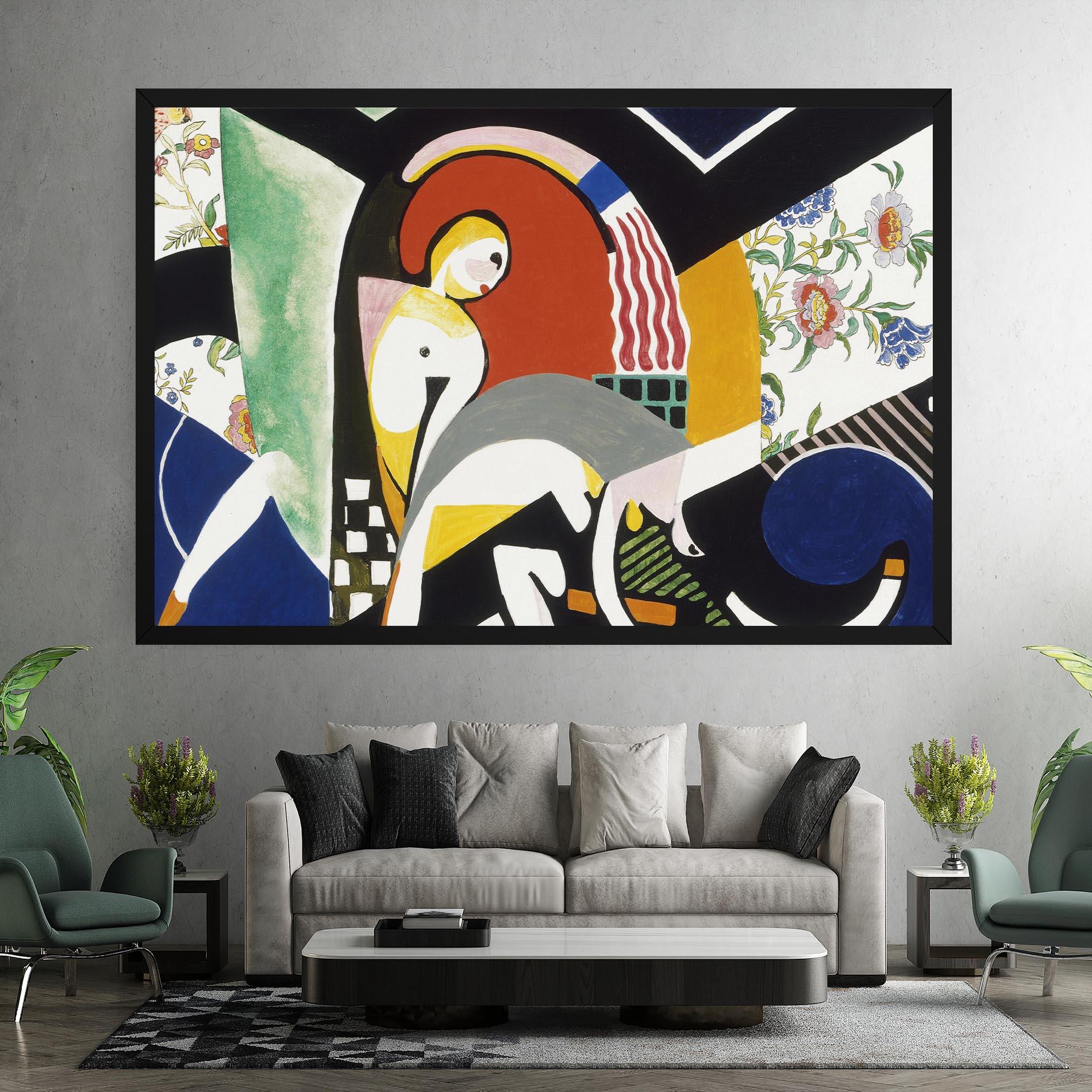 Tablou Canvas Woman Shape Mix mockup 7