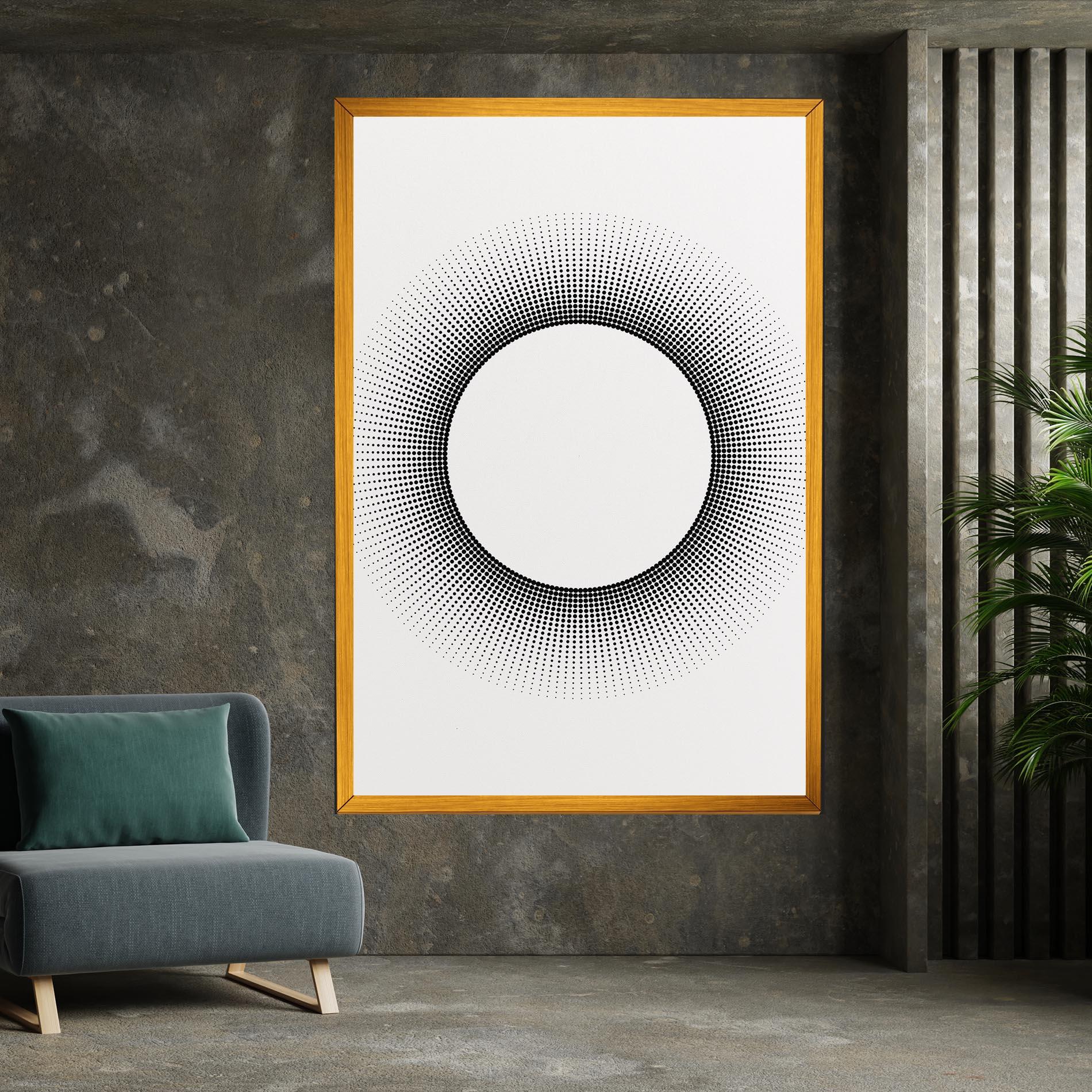 Tablou Canvas White Center mockup 7