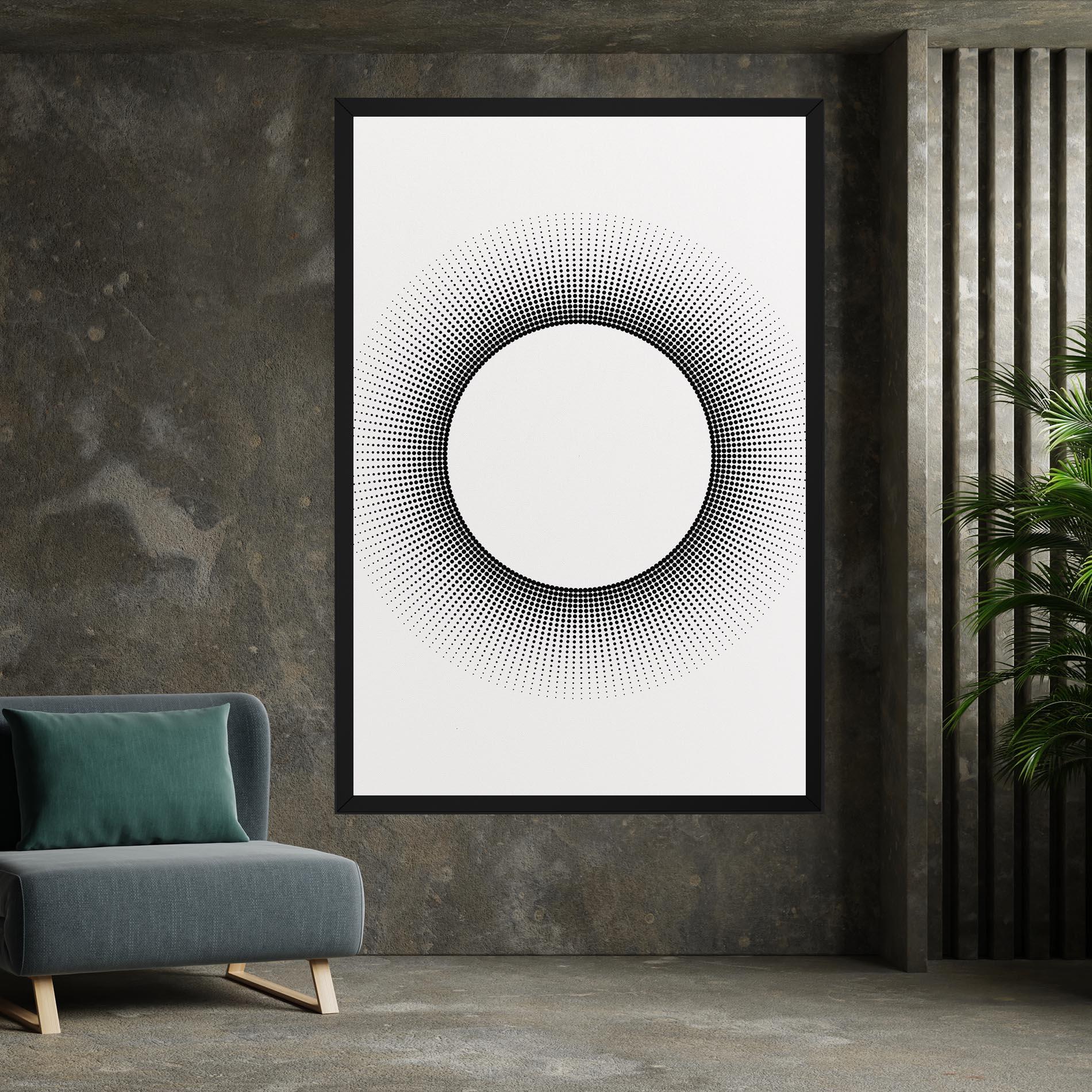 Tablou Canvas White Center mockup 7