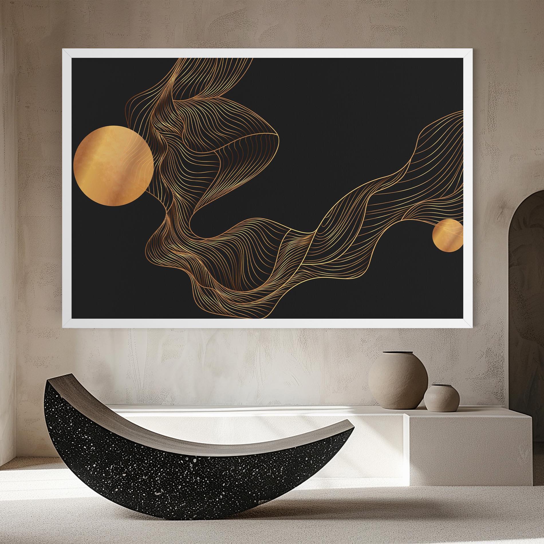 Tablou Canvas Frecventa Abstracta mockup 8