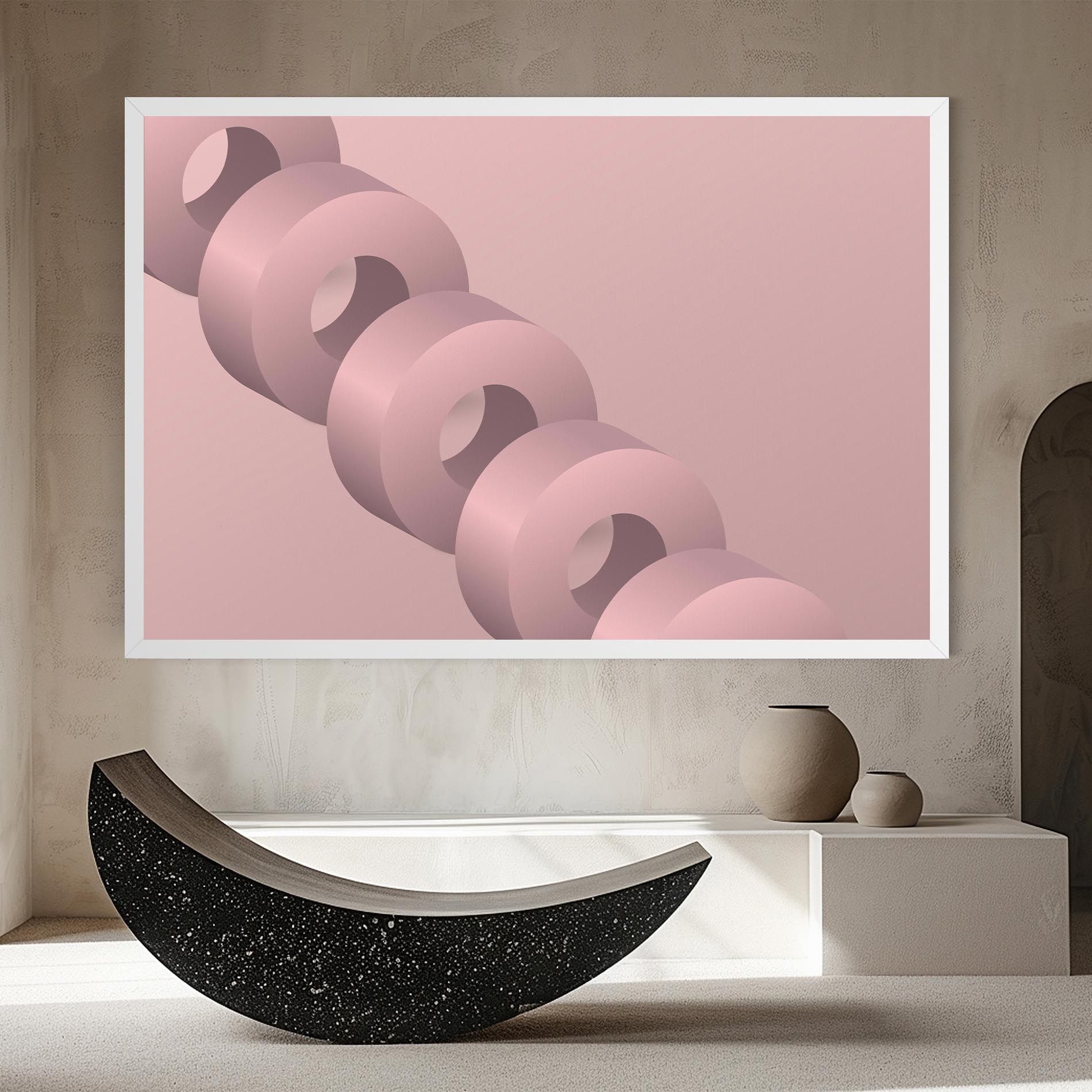 Pink Circle mockup 8