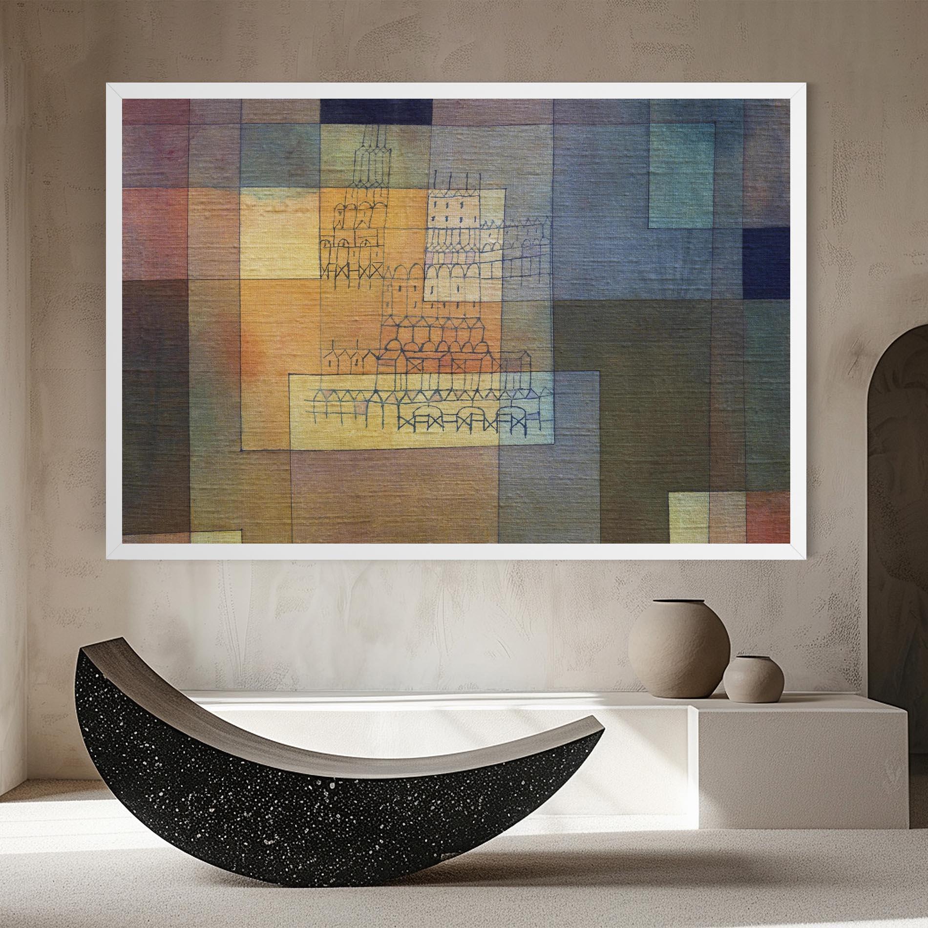 Tablou Canvas Water Color Square mockup 8